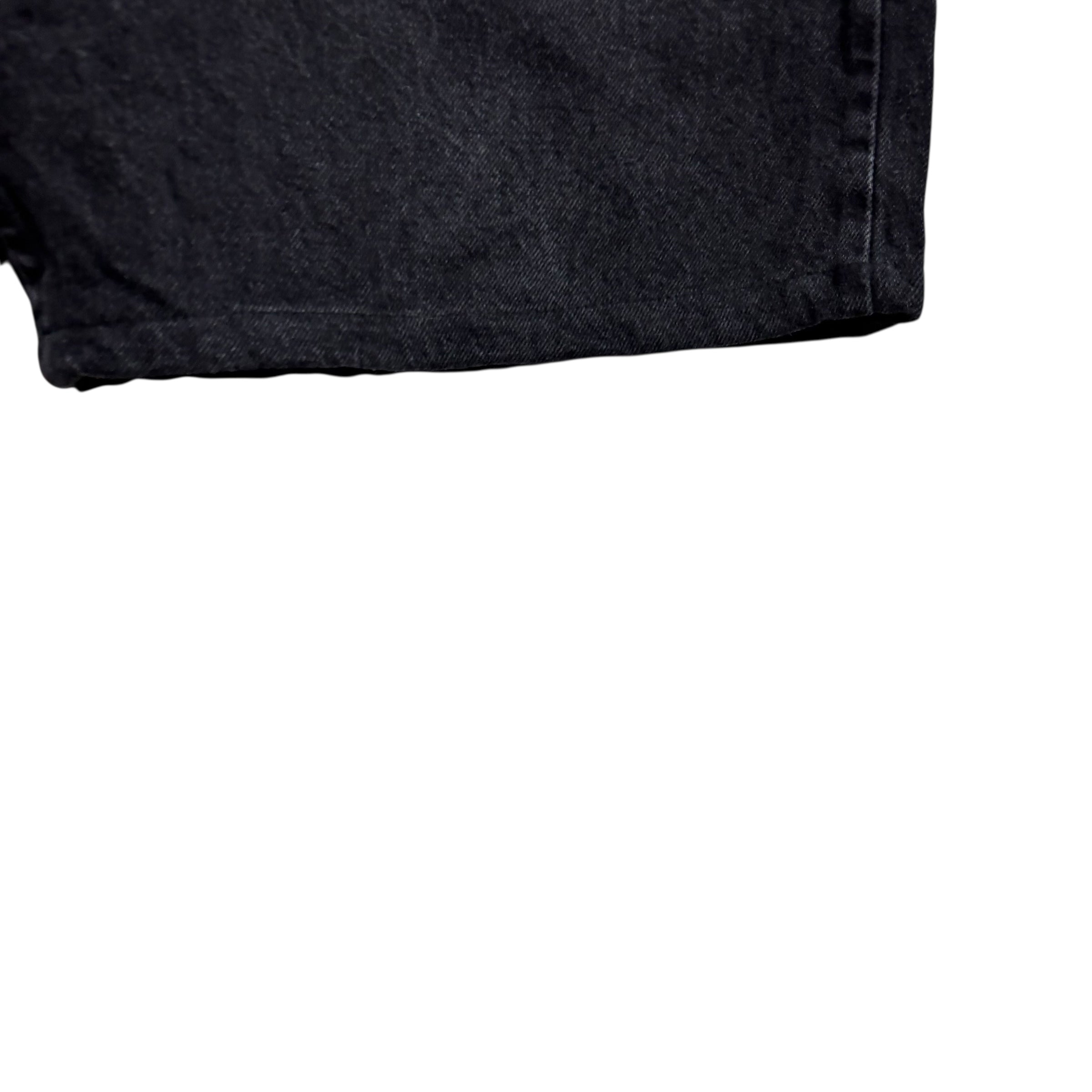 Wrangler Denim Shorts W42 Mens Black 8in Regular Fit