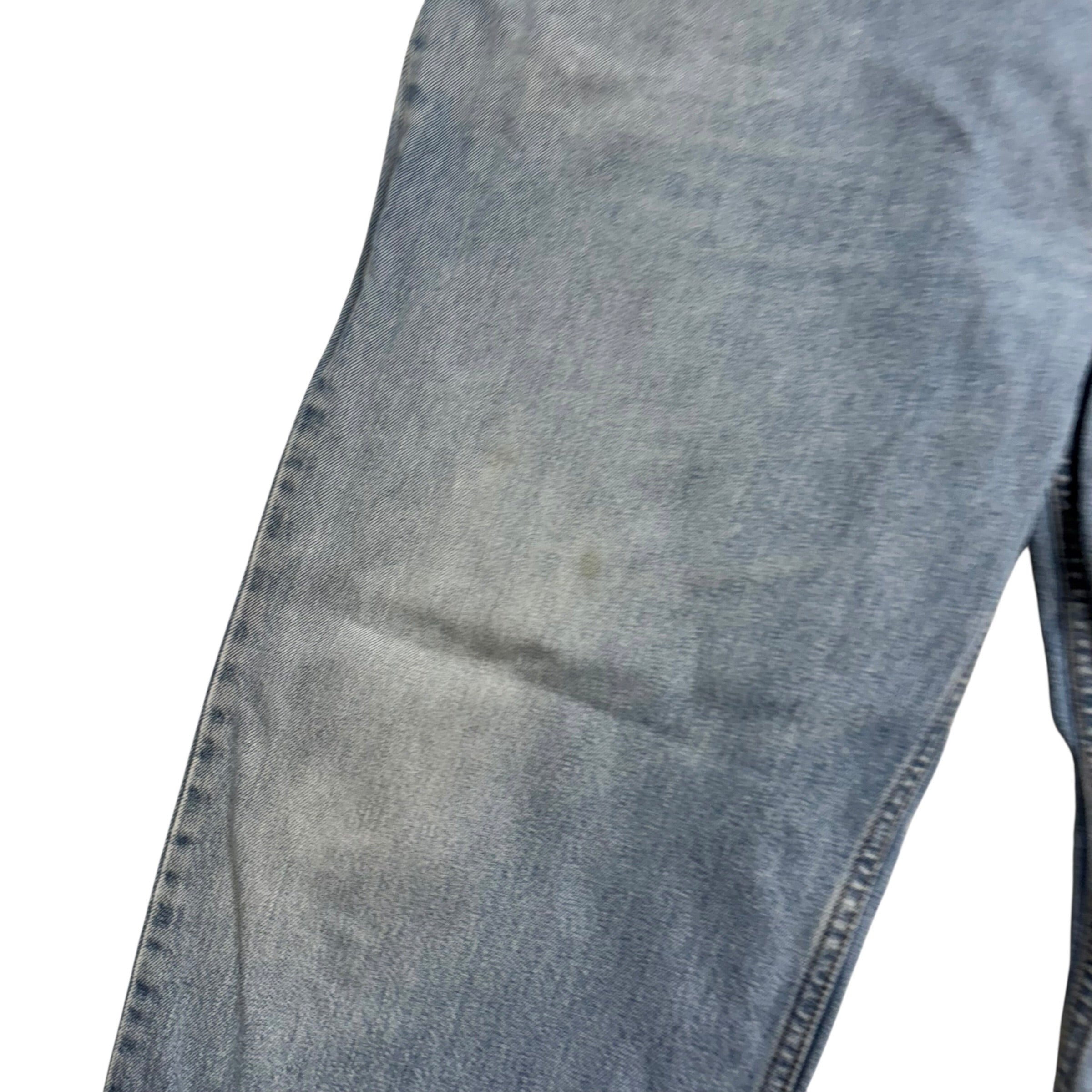 Levis 550 Jeans W46 L34 Mens Light Blue Baggy Relaxed Straight Vintage Denim (F)