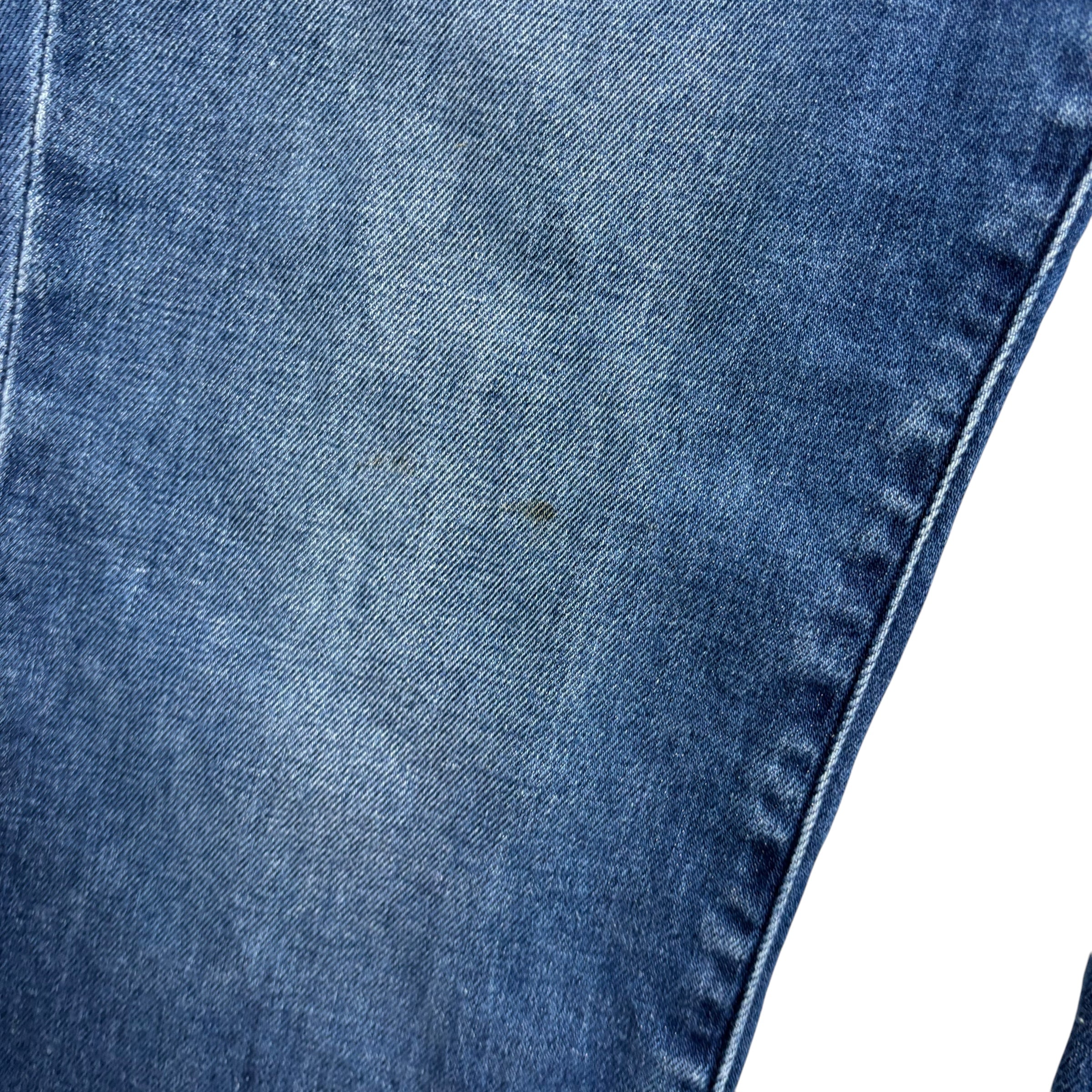 Levis 511 Jeans W36 L32 Mens Navy Blue Slim Fit Stretch Denim