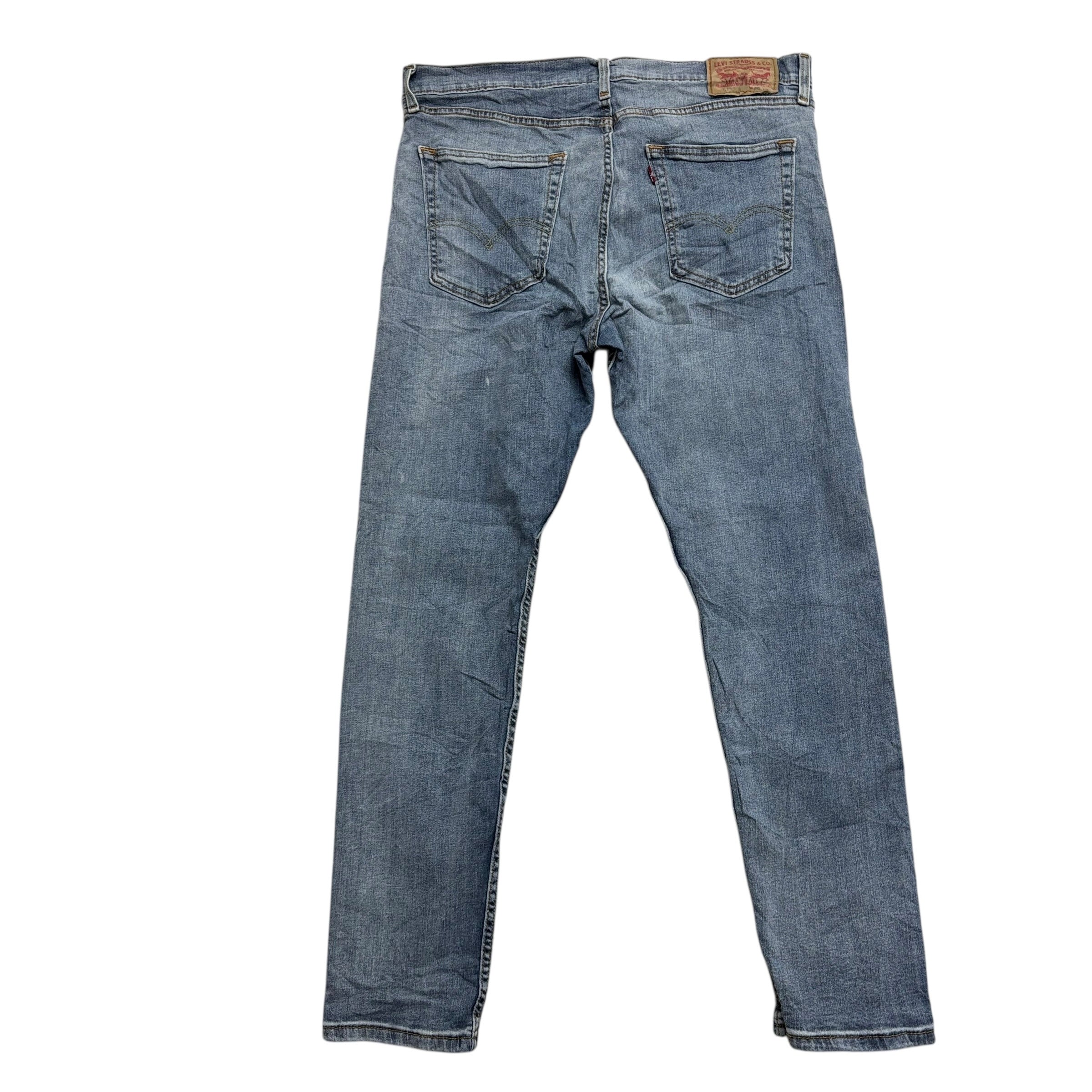 Levis 512 Jeans W36 L31 Mens Blue Slim Tapered Fit Stretch Denim