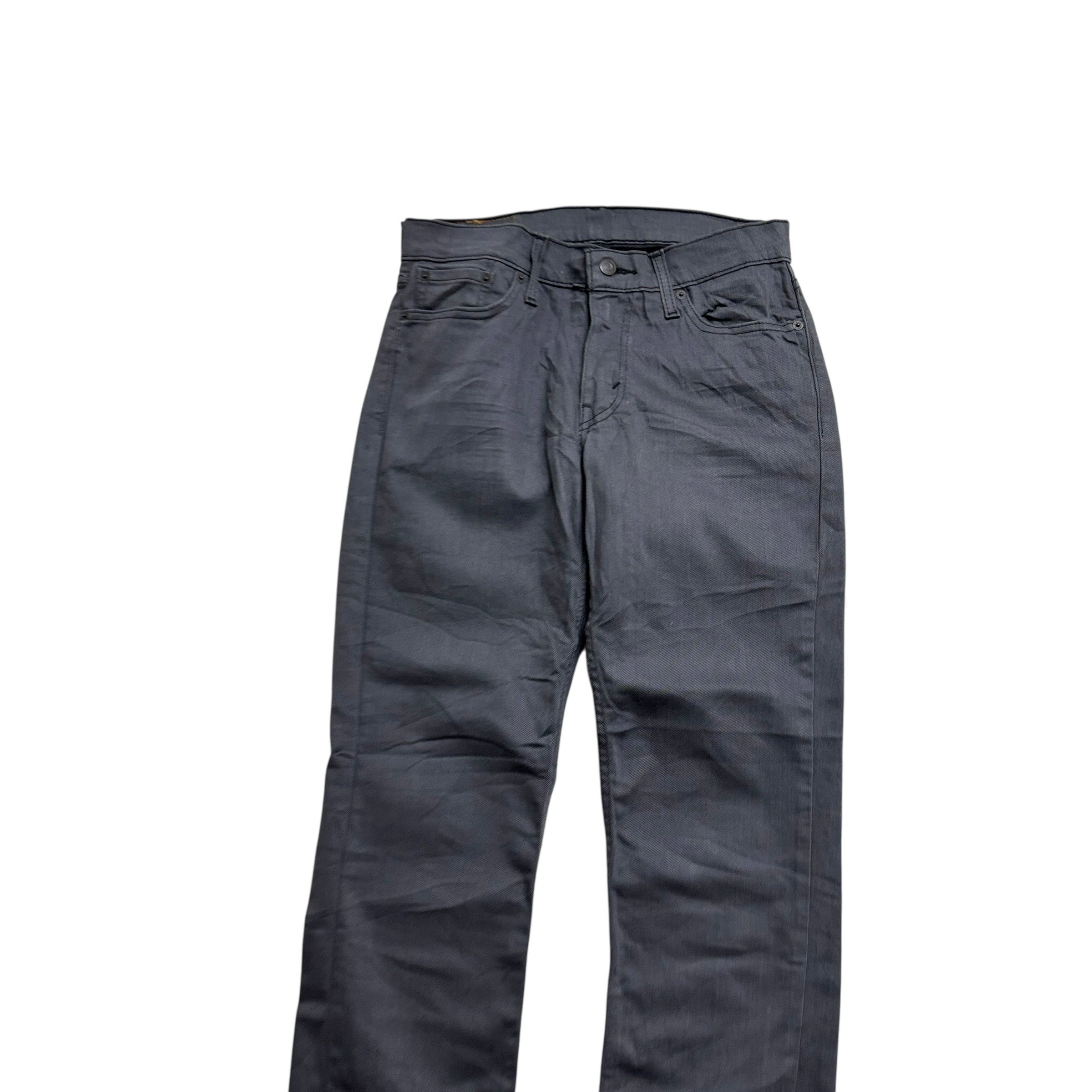 Levis 511 Jeans W30 L30 Mens Grey Slim Fit Stretch Denim (E)