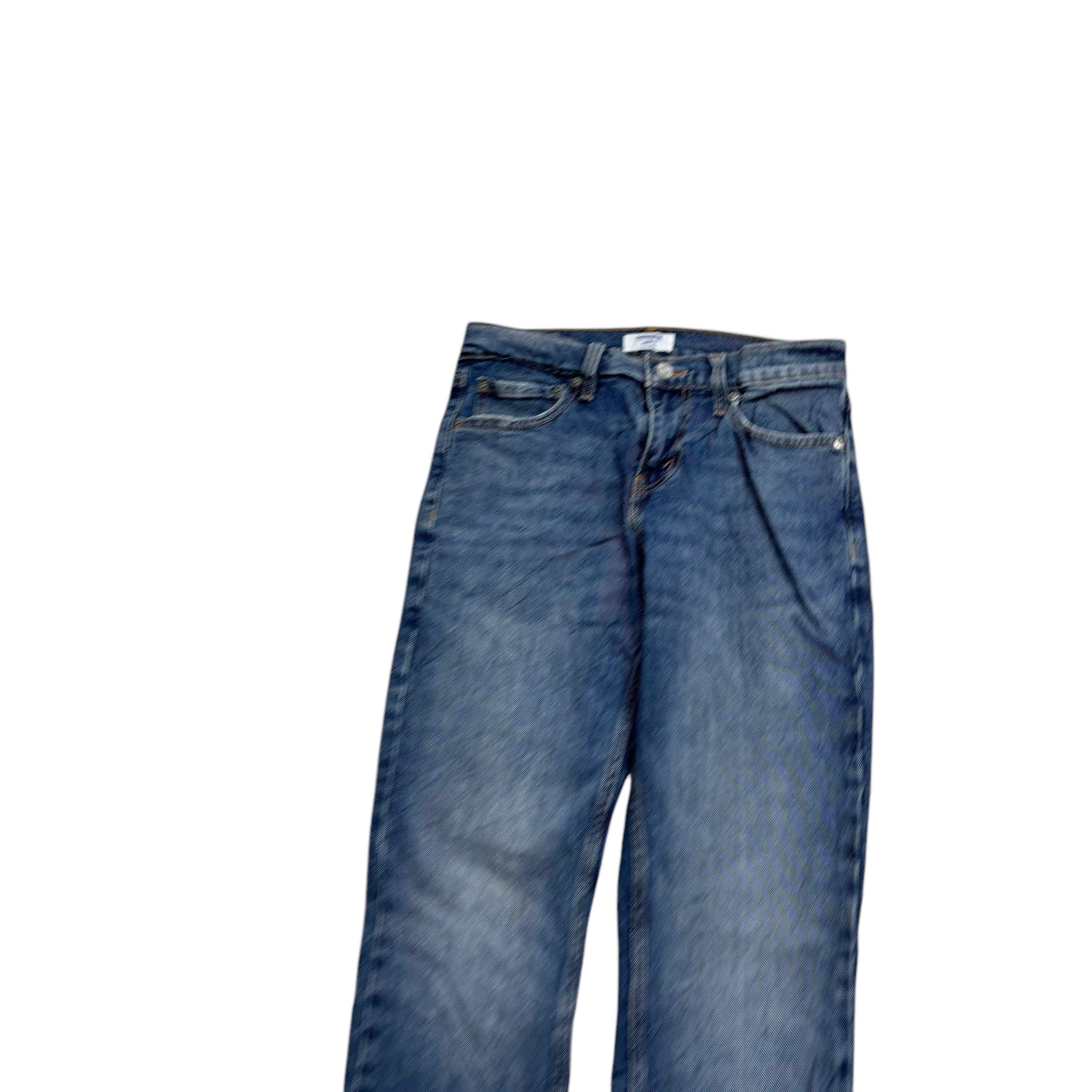 Levis Denizen Jeans W28 L30 Mens Mid Blue Slim Fit Stretch Denim (E)