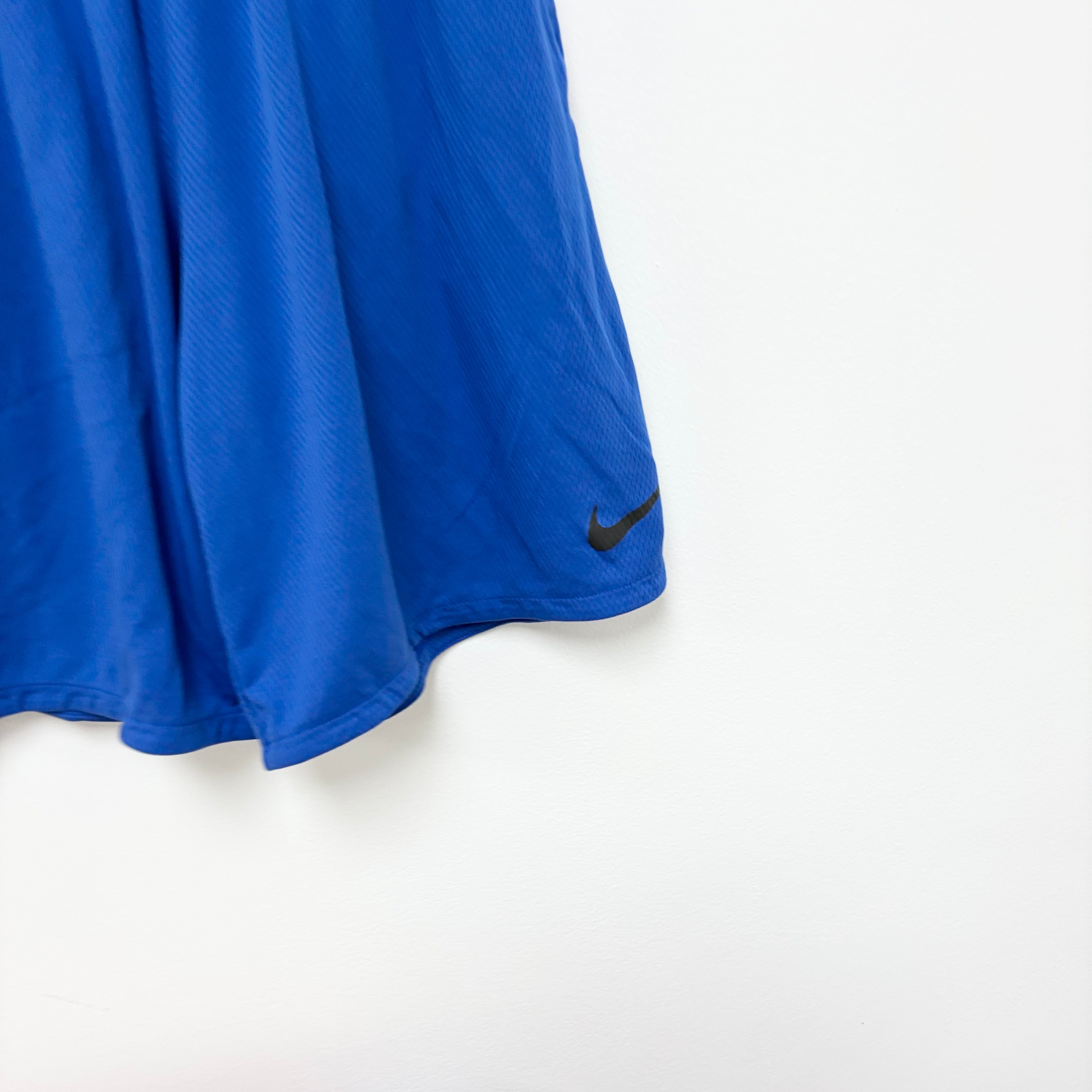 Nike Shorts Mens Large Blue Dri Fit Running Sports Gym Athletic Pockets (E)