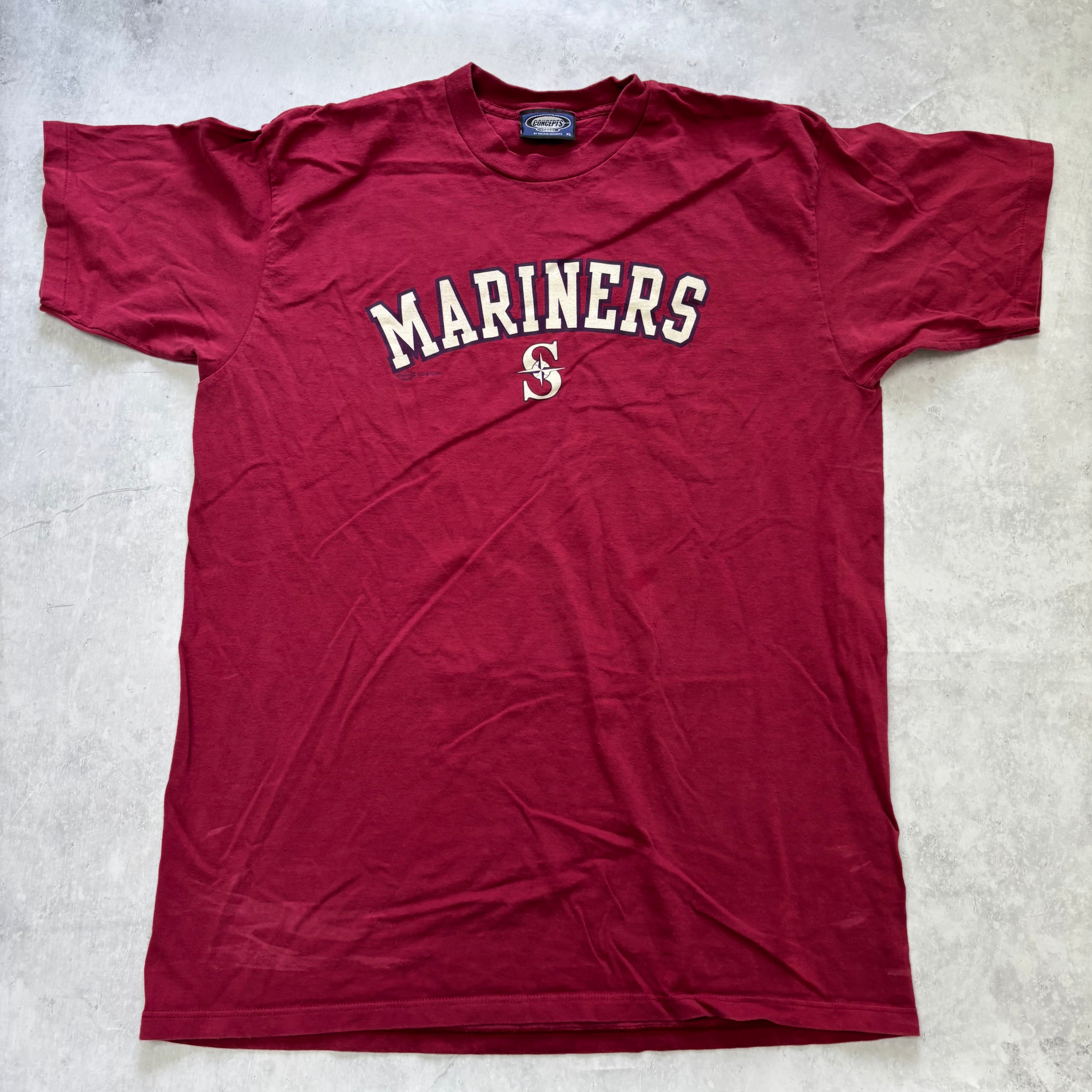 Vintage T Shirt Mens XL Burgundy Single Stitch Graphic Print 90s USA (F)