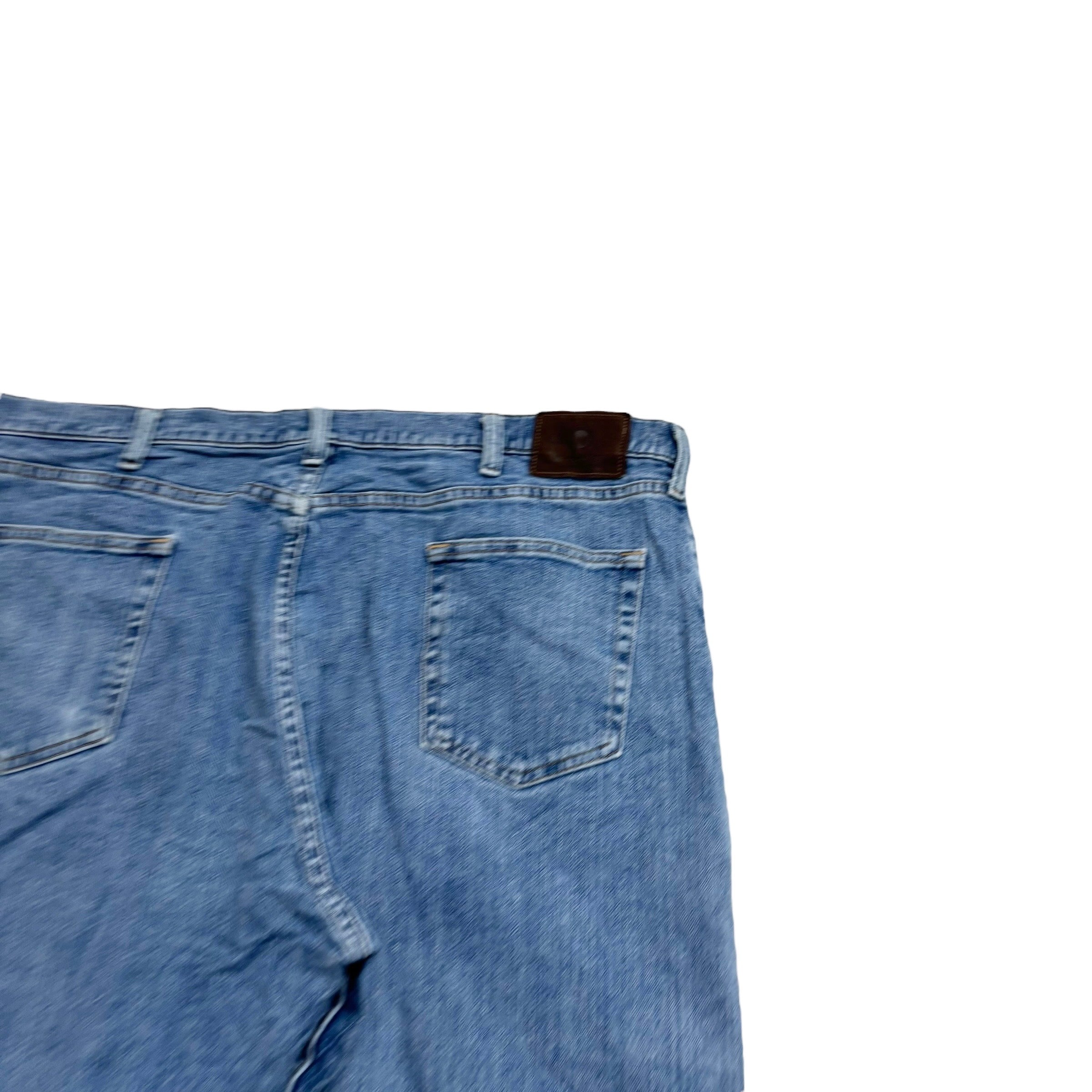 Wrangler Jeans W42 L34 Mens Light Blue Regular Straight Fit Vintage Denim