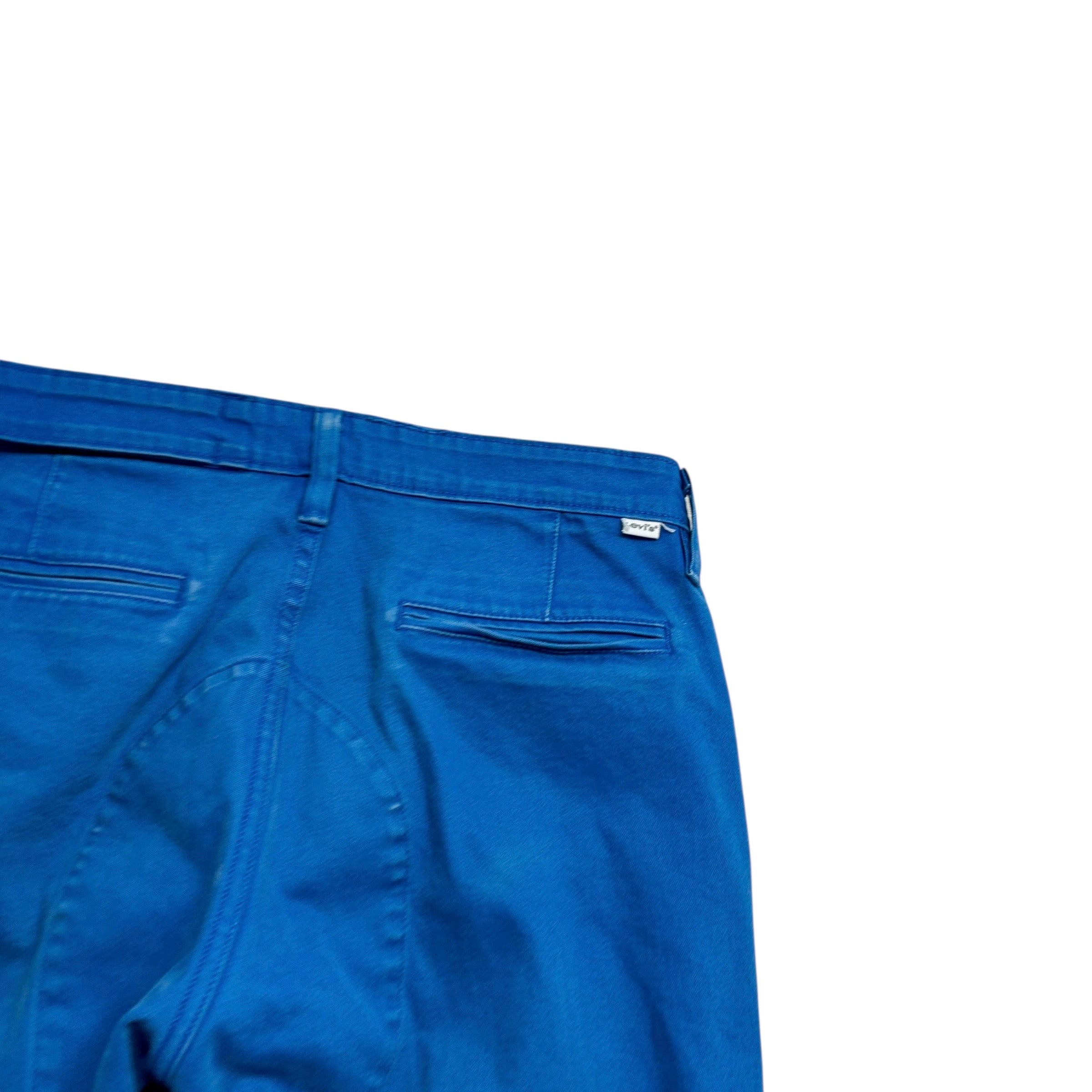 Levis Commuter Trousers W32 L30 Mens Blue Slim Fit Stretch Pants