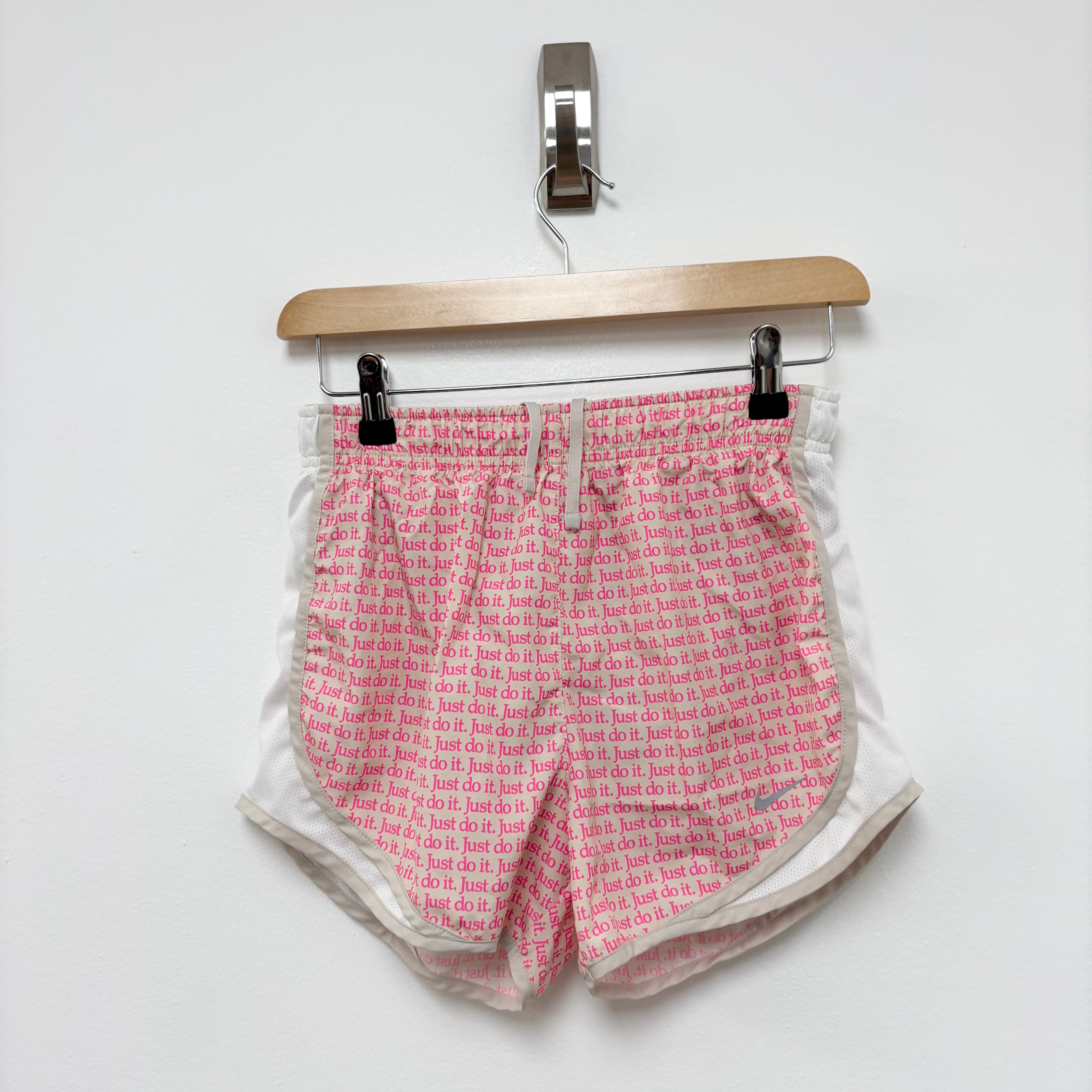 Nike Shorts Womens XS Pink Dri Fit Running Sports Gym Athletic (E)