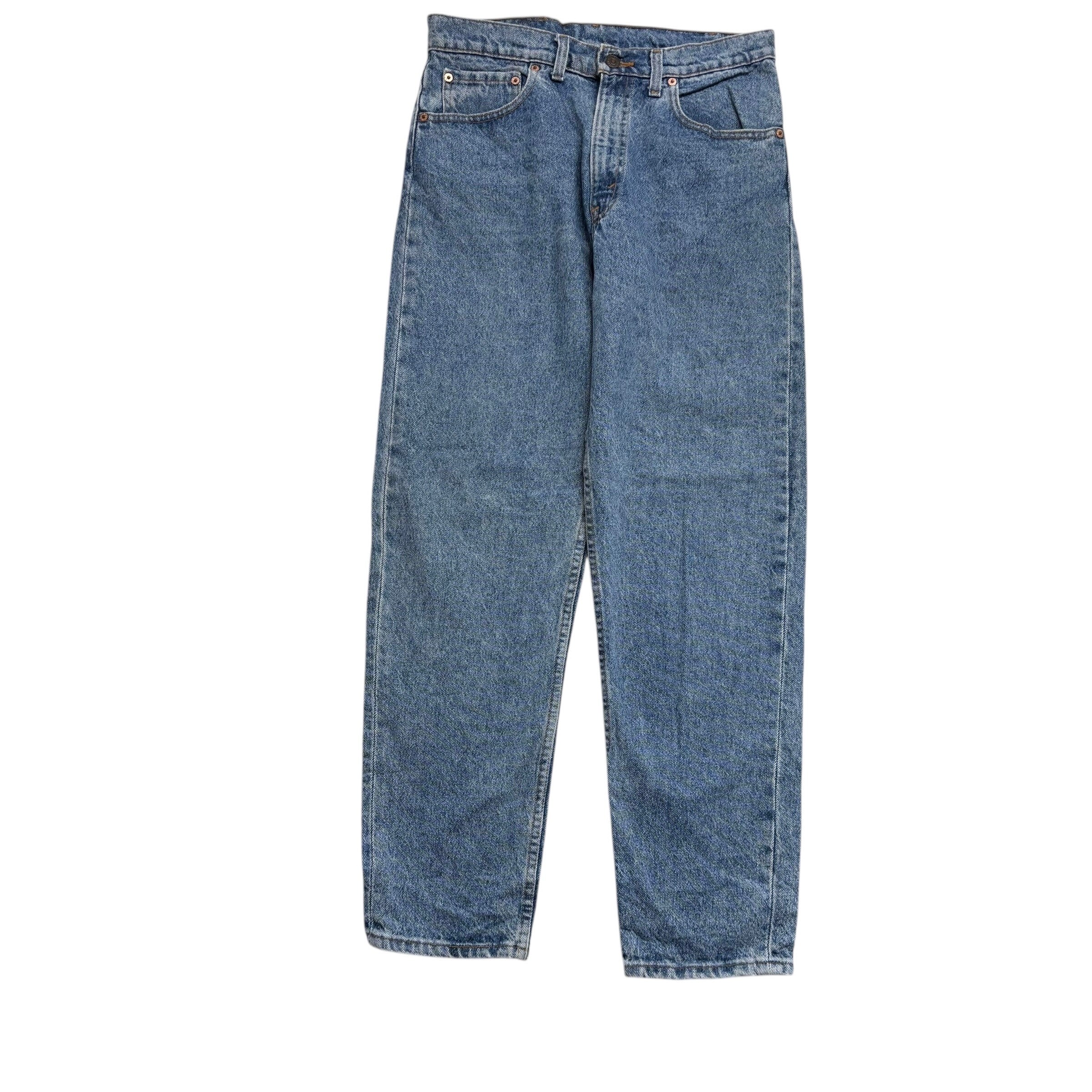 Levis 550 Jeans W31 L30 Mens Mid Blue Relaxed Tapered Made In USA Vintage (E)