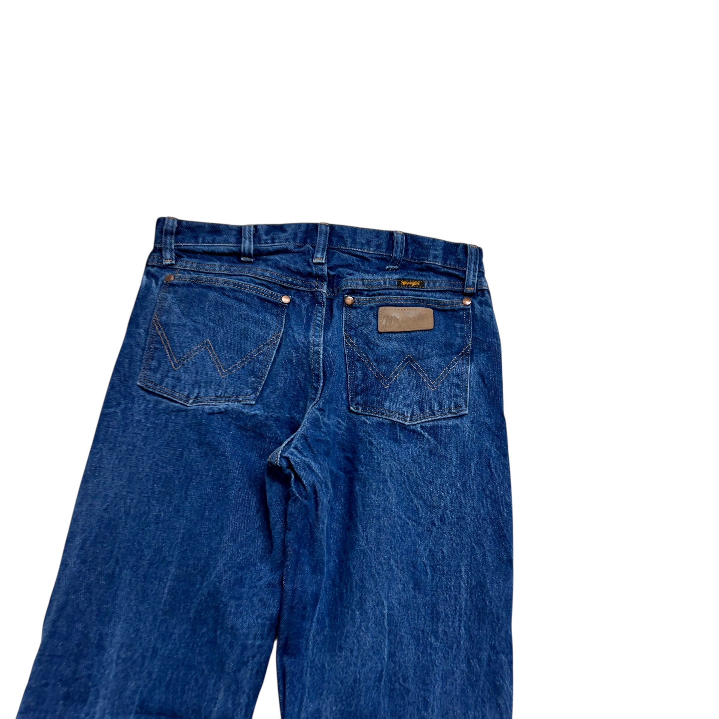 Wrangler Jeans Cowboy Cut W30 L32 Mens Mid Blue 13MWZ Original Fit Denim