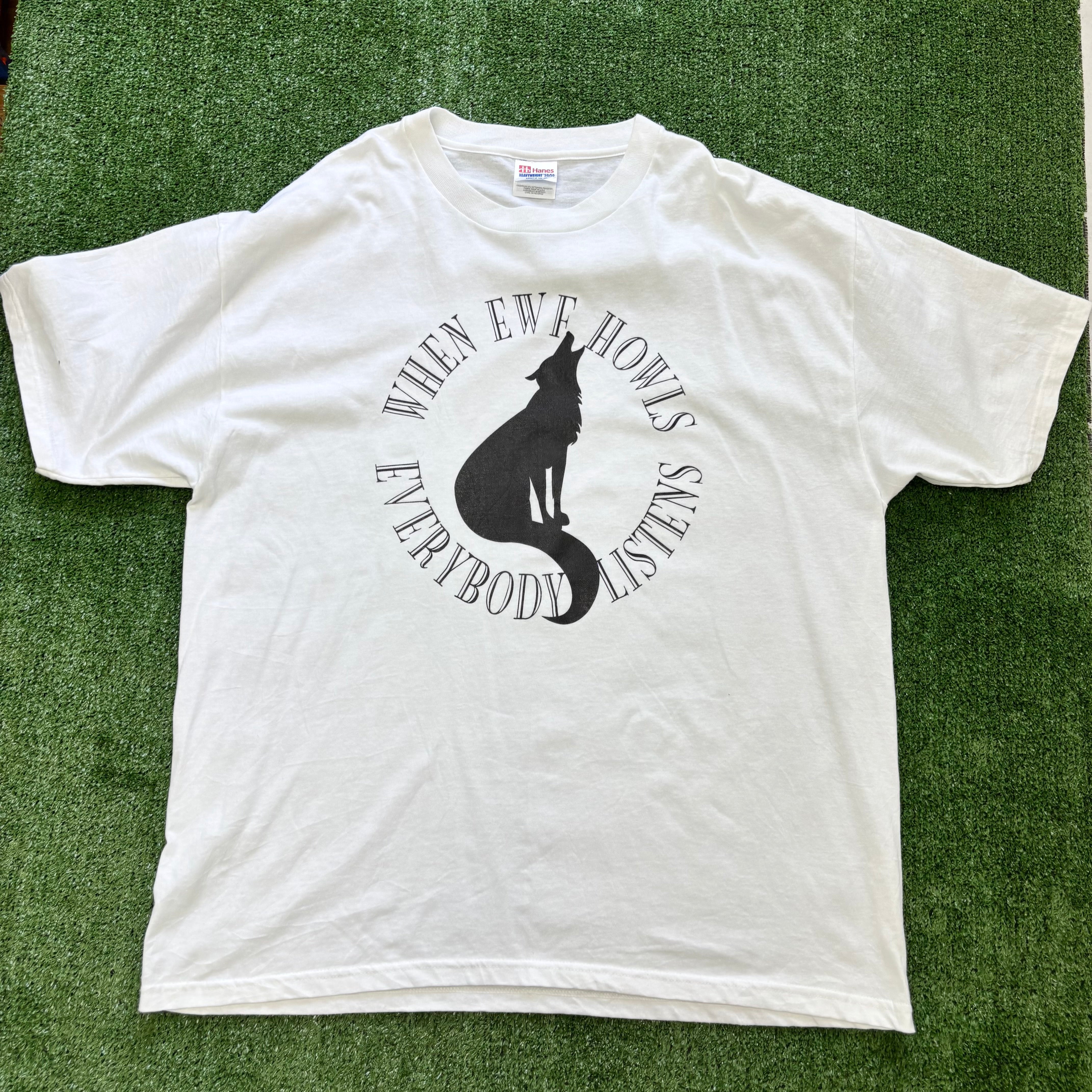 Vintage T Shirt Mens XL White Graphic Print 00s USA (E)