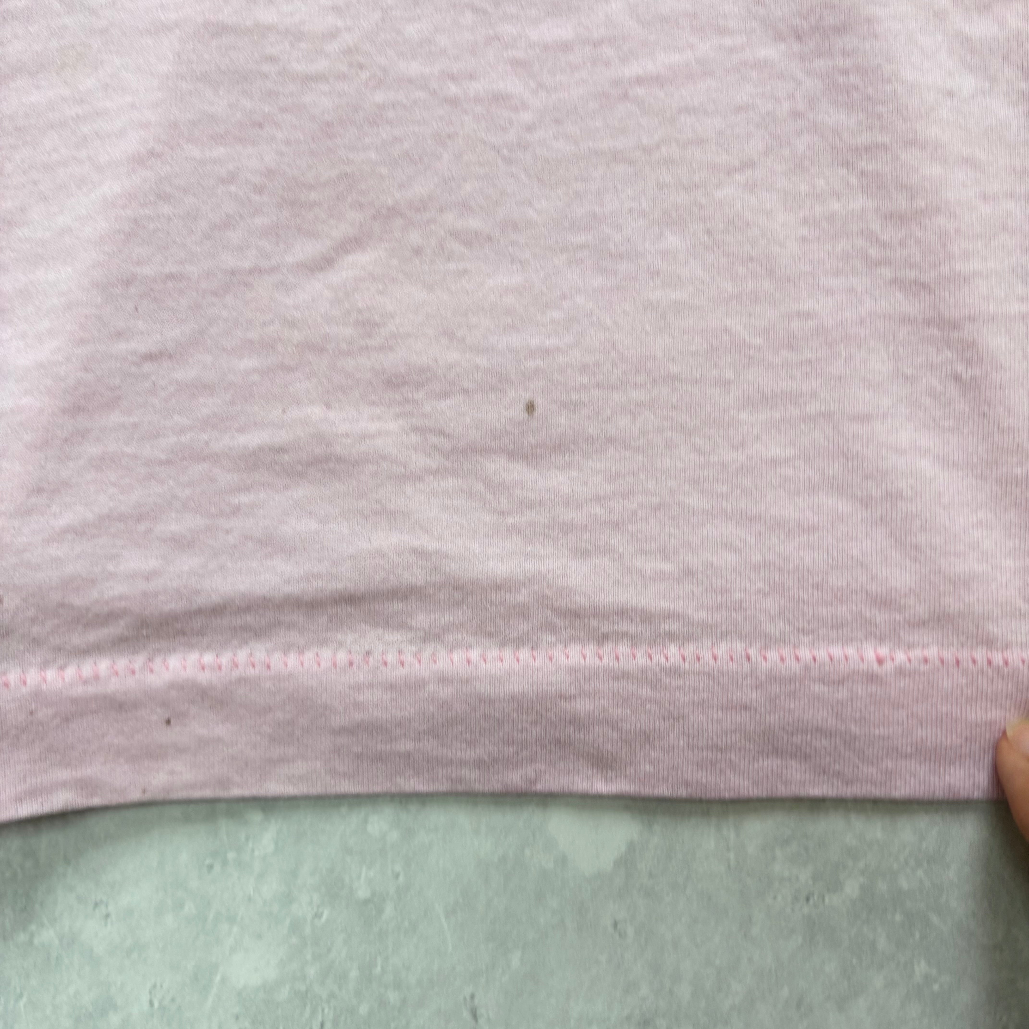 Vintage T Shirt Mens Large Pink Single Stitch Graphic Print 90s USA