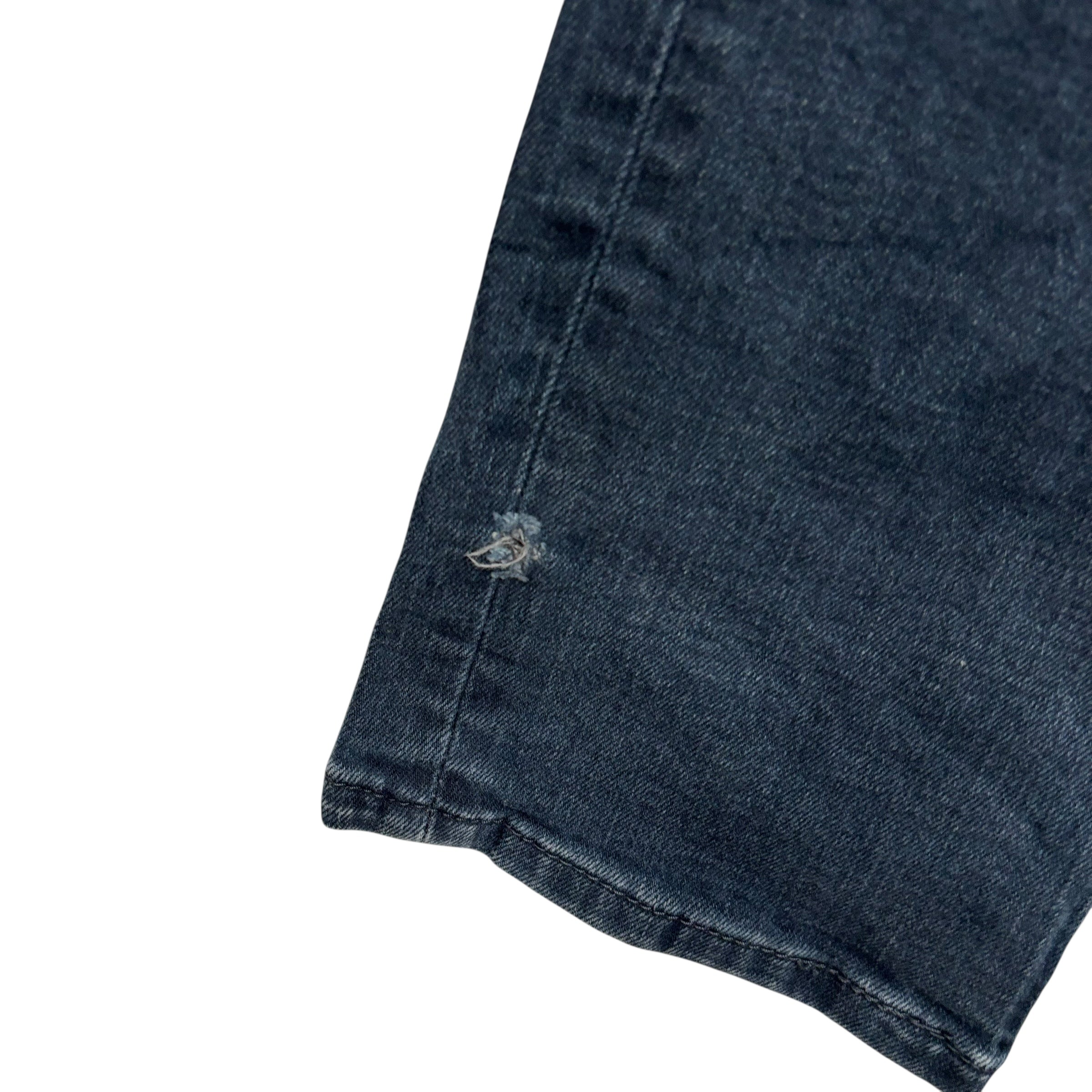 Levis 511 Jeans W32 L32 Mens Navy Blue Slim Fit Stretch Denim (F)