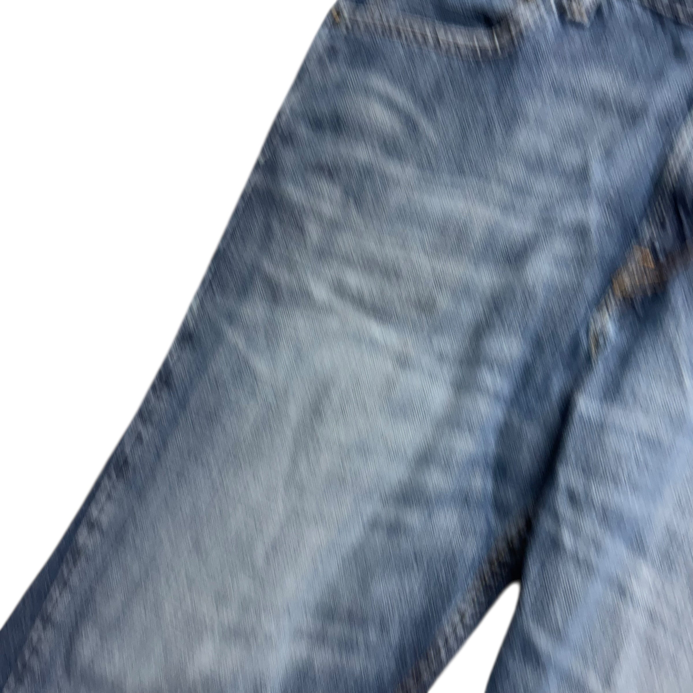 Levis 527 Jeans W38 L32 Mens Mid Blue Regular Bootcut Fit Vintage Denim (F)