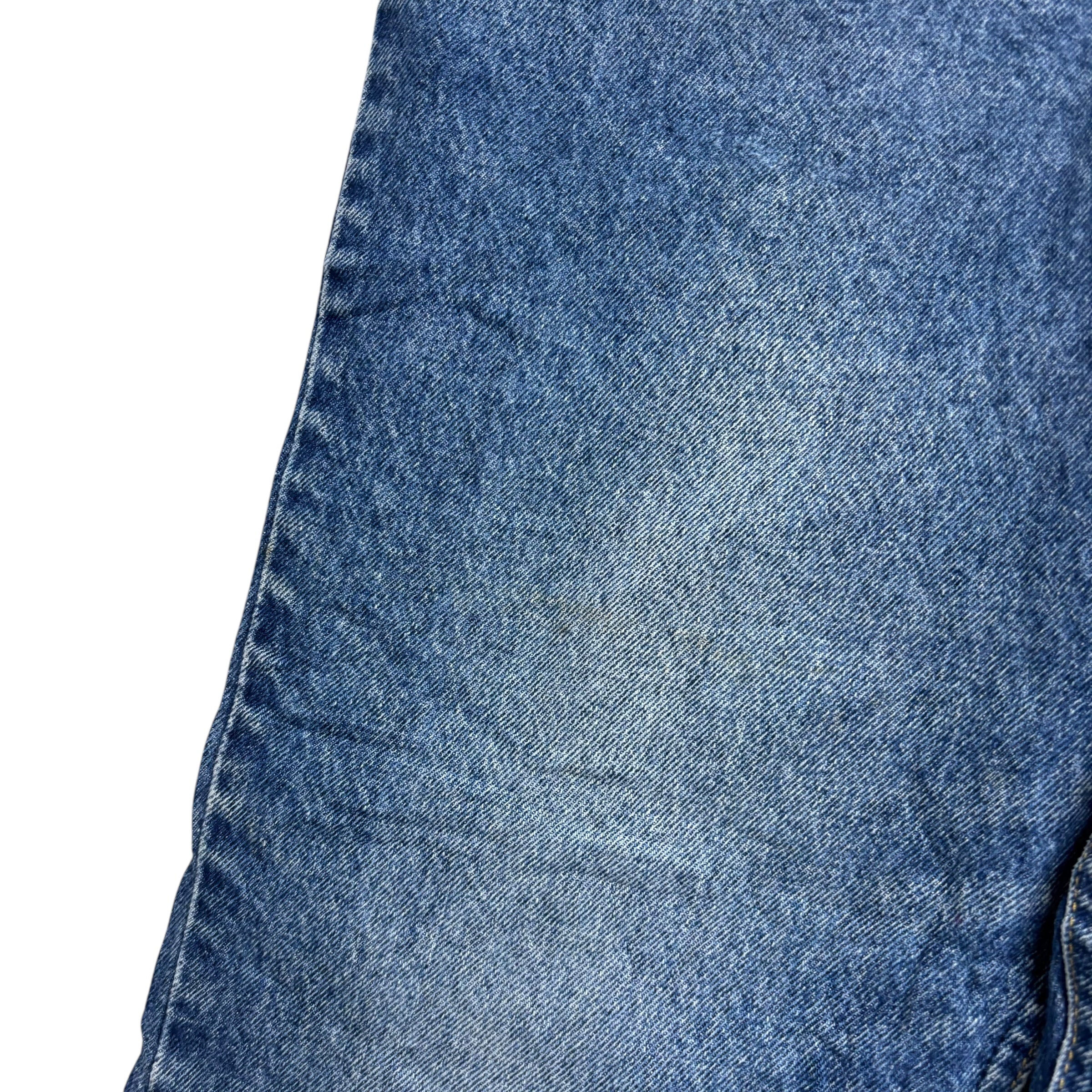 Lee Jeans W38 L29 Mens Mid Blue Regular Straight Fit Vintage 90s Denim