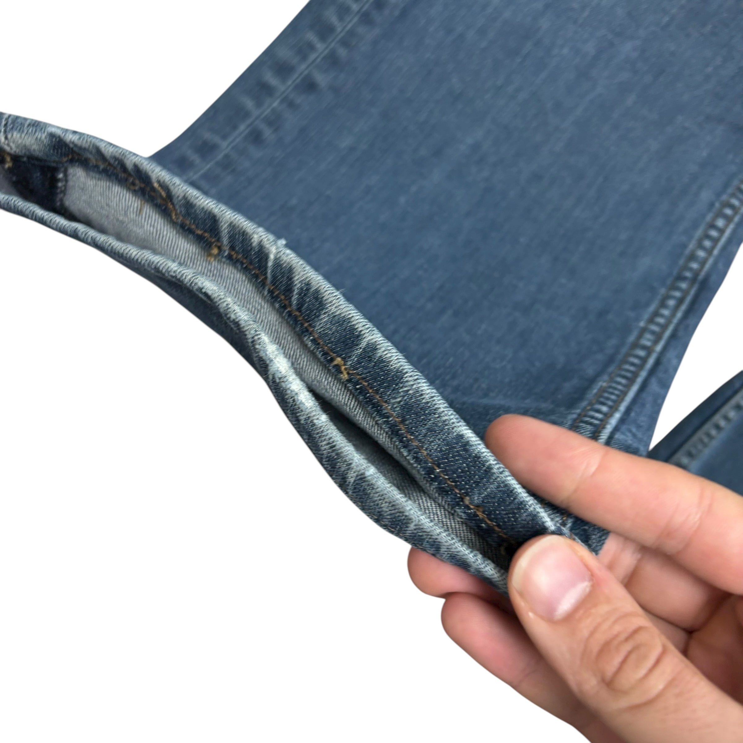 Levis 559 Jeans W33 L30 Mens Blue Relaxed Straight Fit Stretch Denim (F)