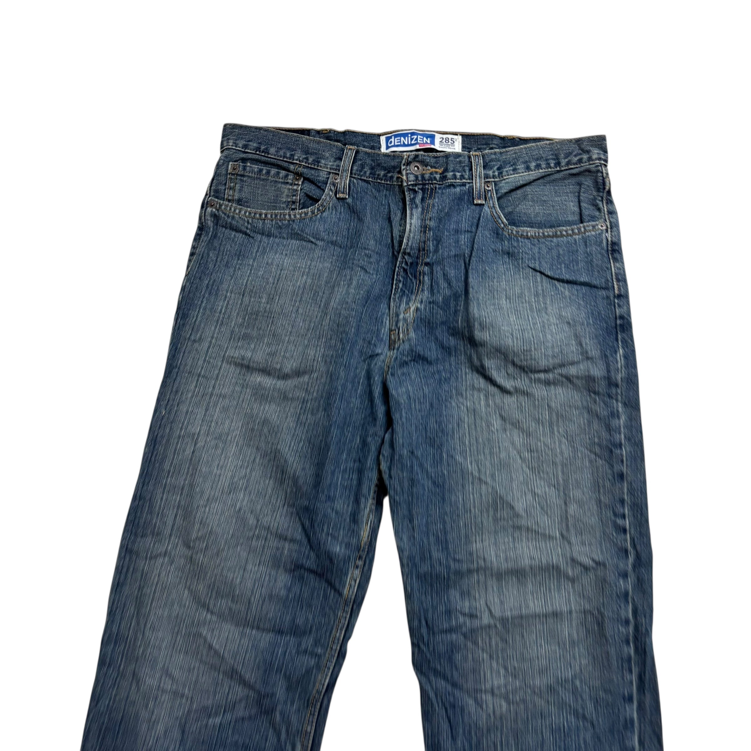Levis Denizen Jeans W38 L30 Mens Dark Blue Baggy Relaxed Fit Vintage (E)