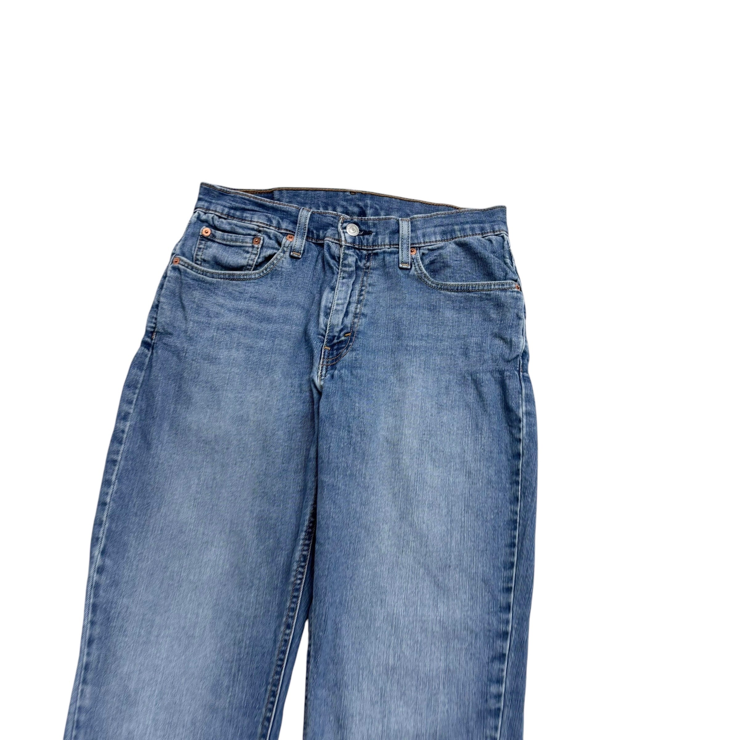 Levis 531 Jeans W30 L30 Mens Mid Blue Athletic Slim Fit Stretch Denim