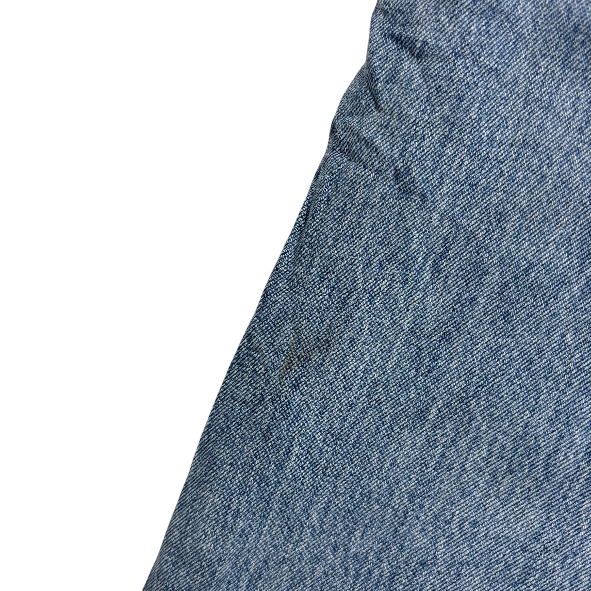 Levis 505 Jeans W36 L30 Mens Light Blue Regular Straight Fit Denim