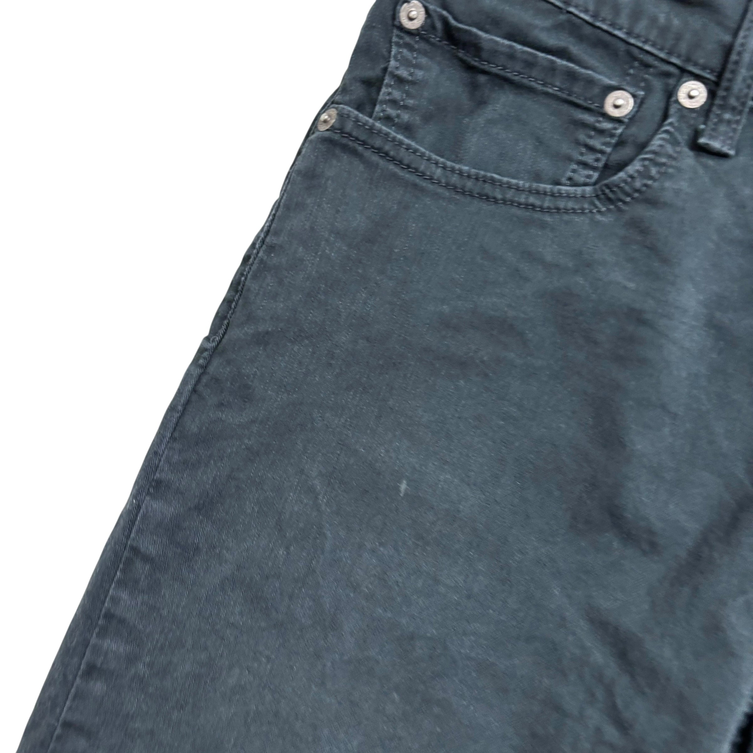 Levis 512 Trousers W38 L27 Mens Navy Blue Slim Tapered Fit Stretch Pants