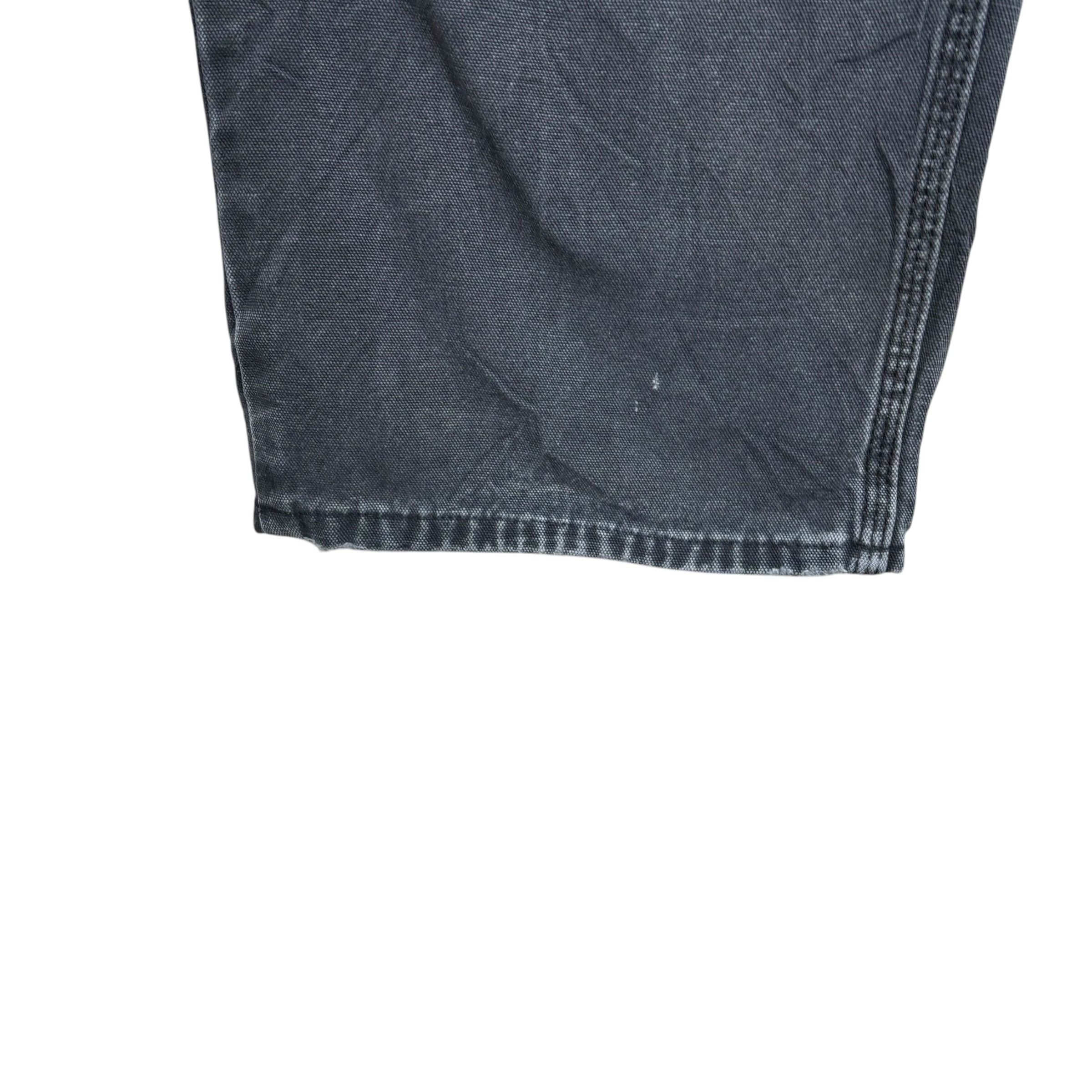 Dickies Carpenter Pants W42 L27 Mens Black Relaxed Straight Fit Trousers Jeans