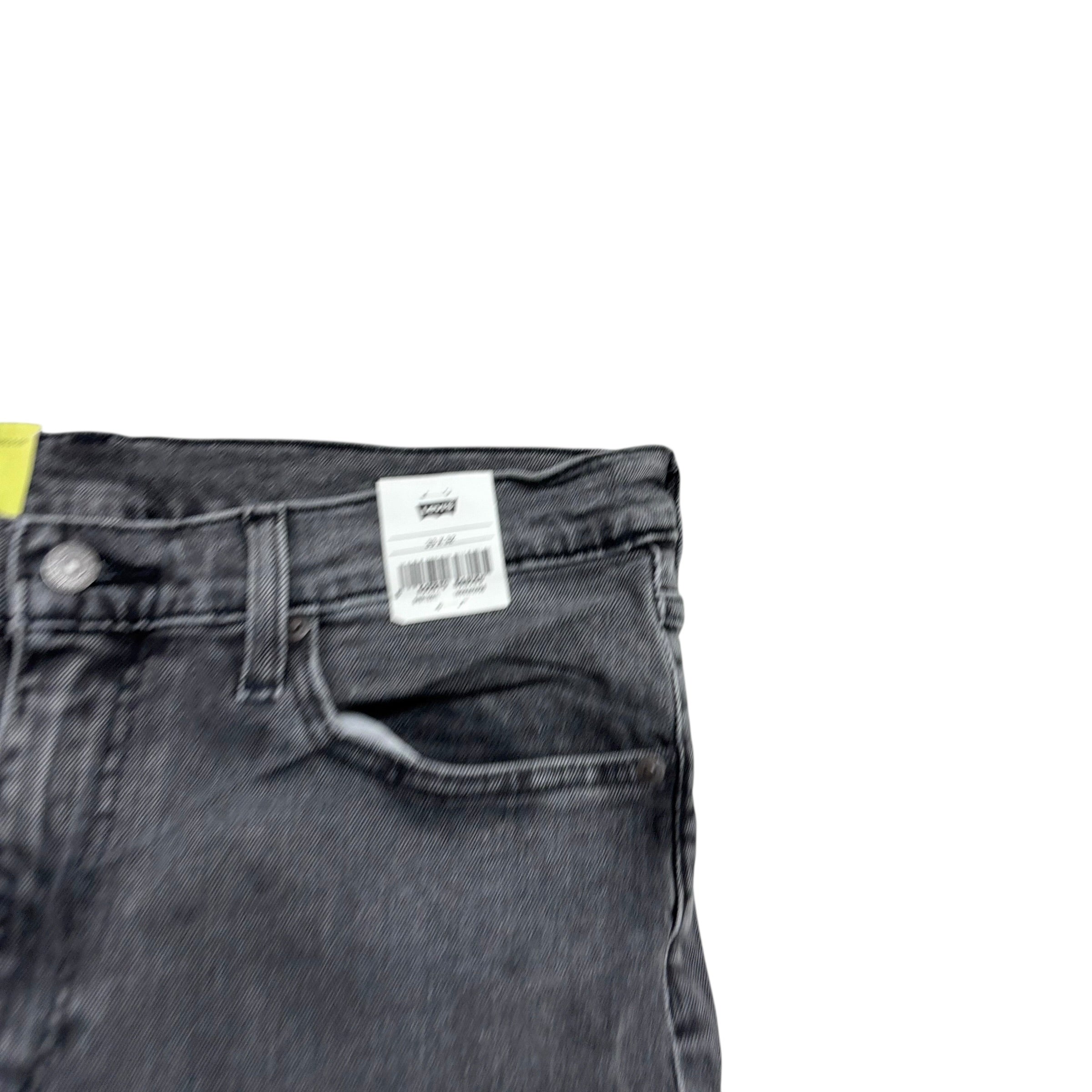 Levis 511 Jeans W33 L34 Mens Grey Slim Fit Stretch Denim (E)