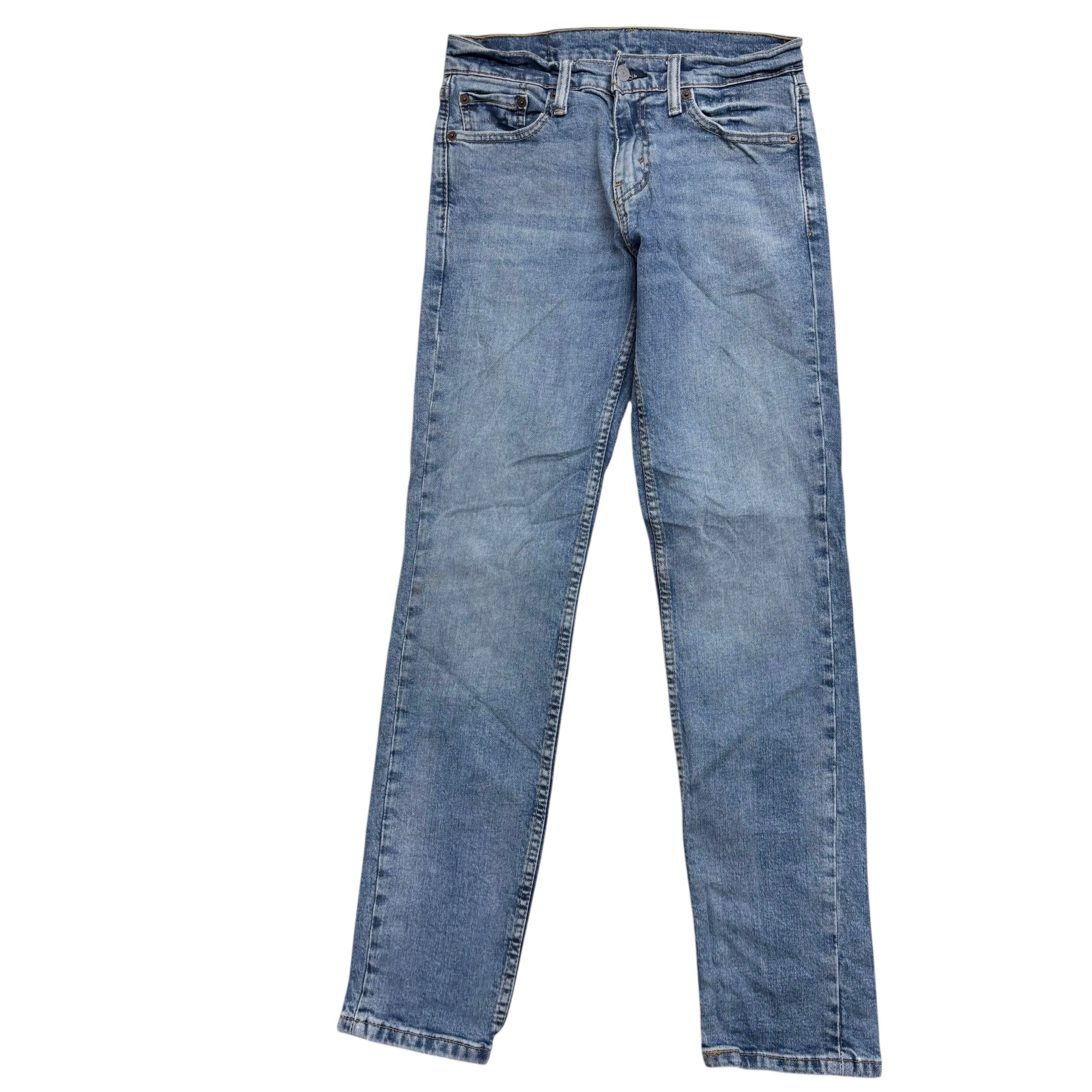 Levis 511 Jeans W29 L32 Mens Light Blue Slim Fit Stretch Denim