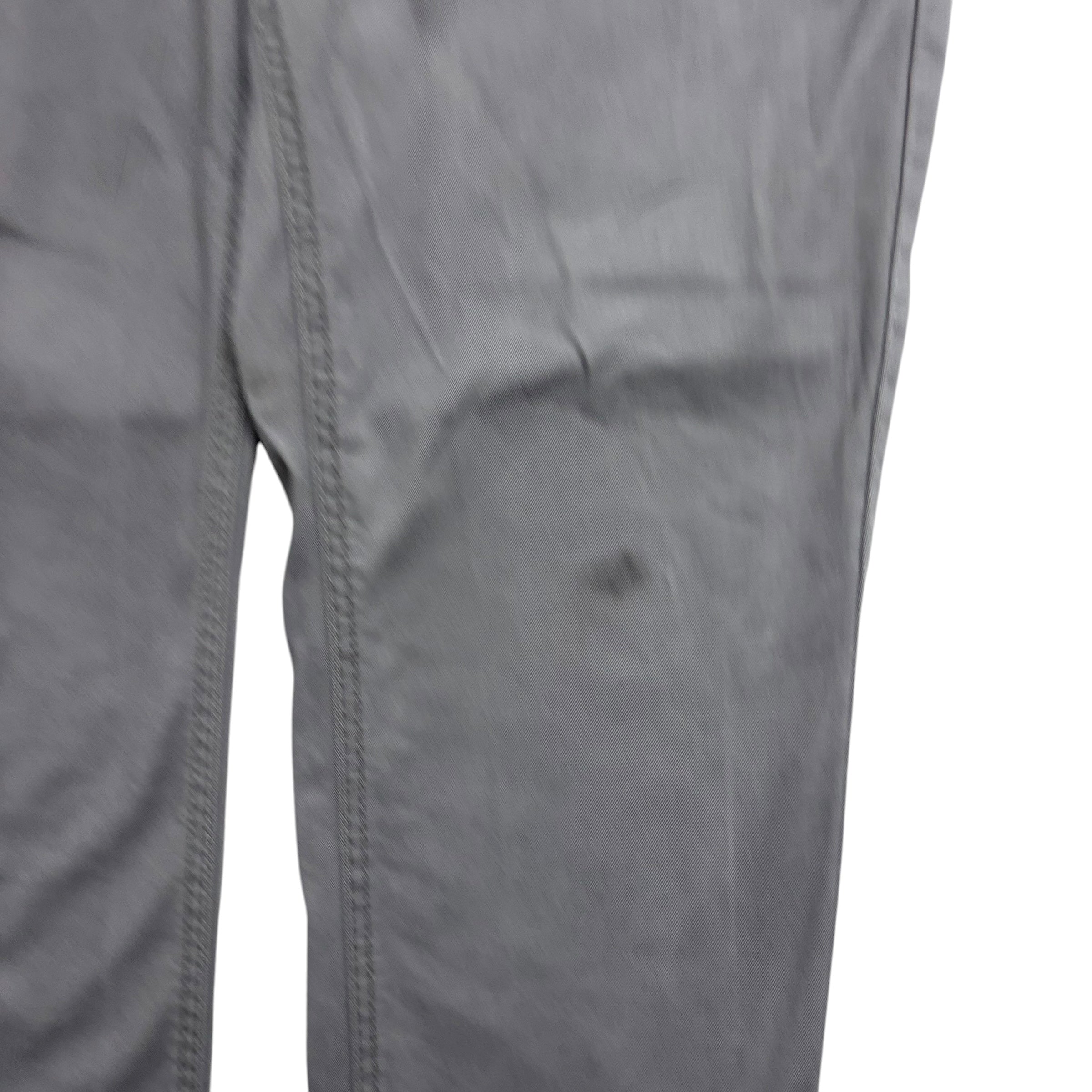 Levis 541 Trousers W33 L30 Mens Grey Athletic Tapered Fit Stretch Pants (F)