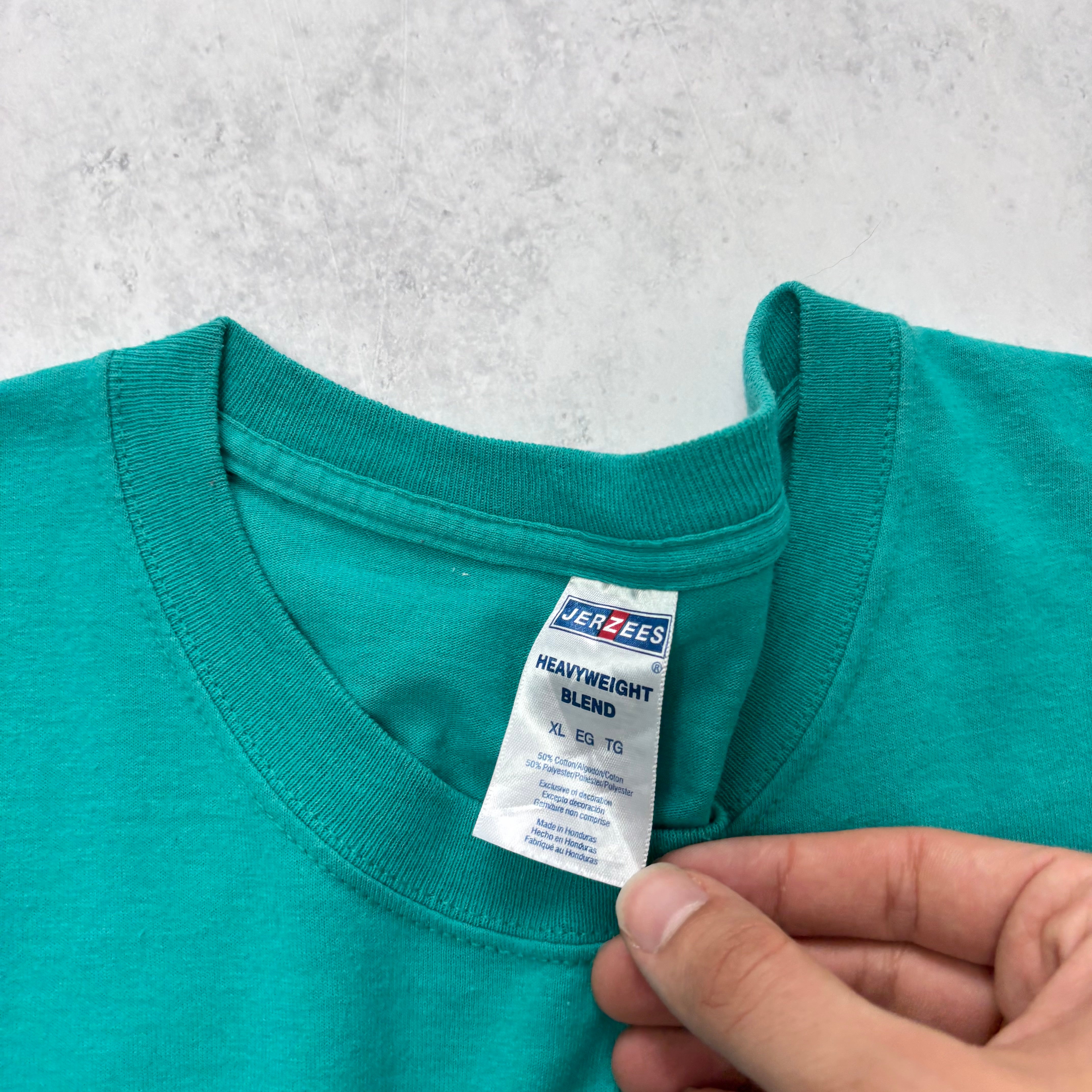 Vintage T Shirt Mens XL Green Graphic Print 00s USA