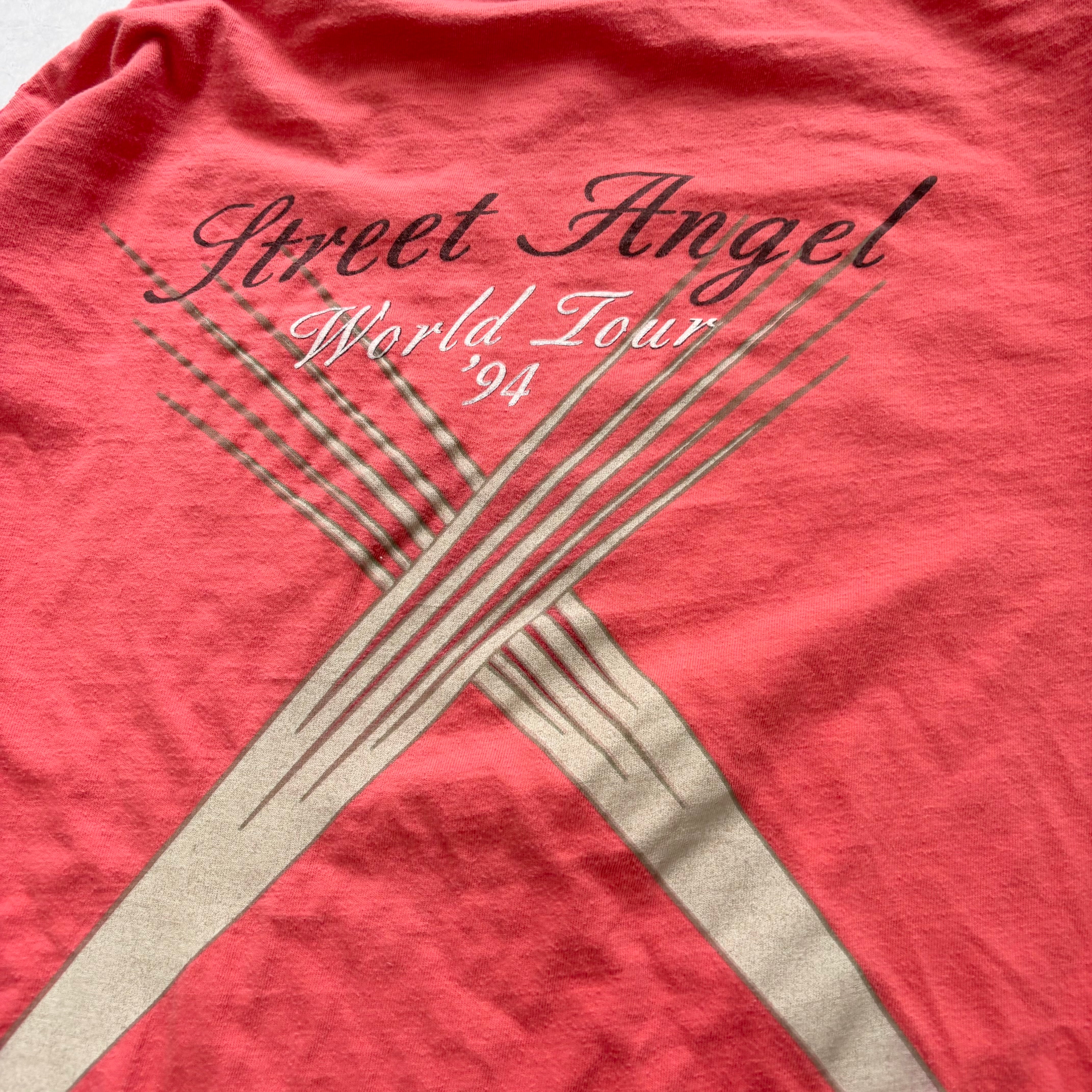 Vintage T Shirt Mens XL Pink Stevie Nicks Tour 90s Music Band Single Stitch