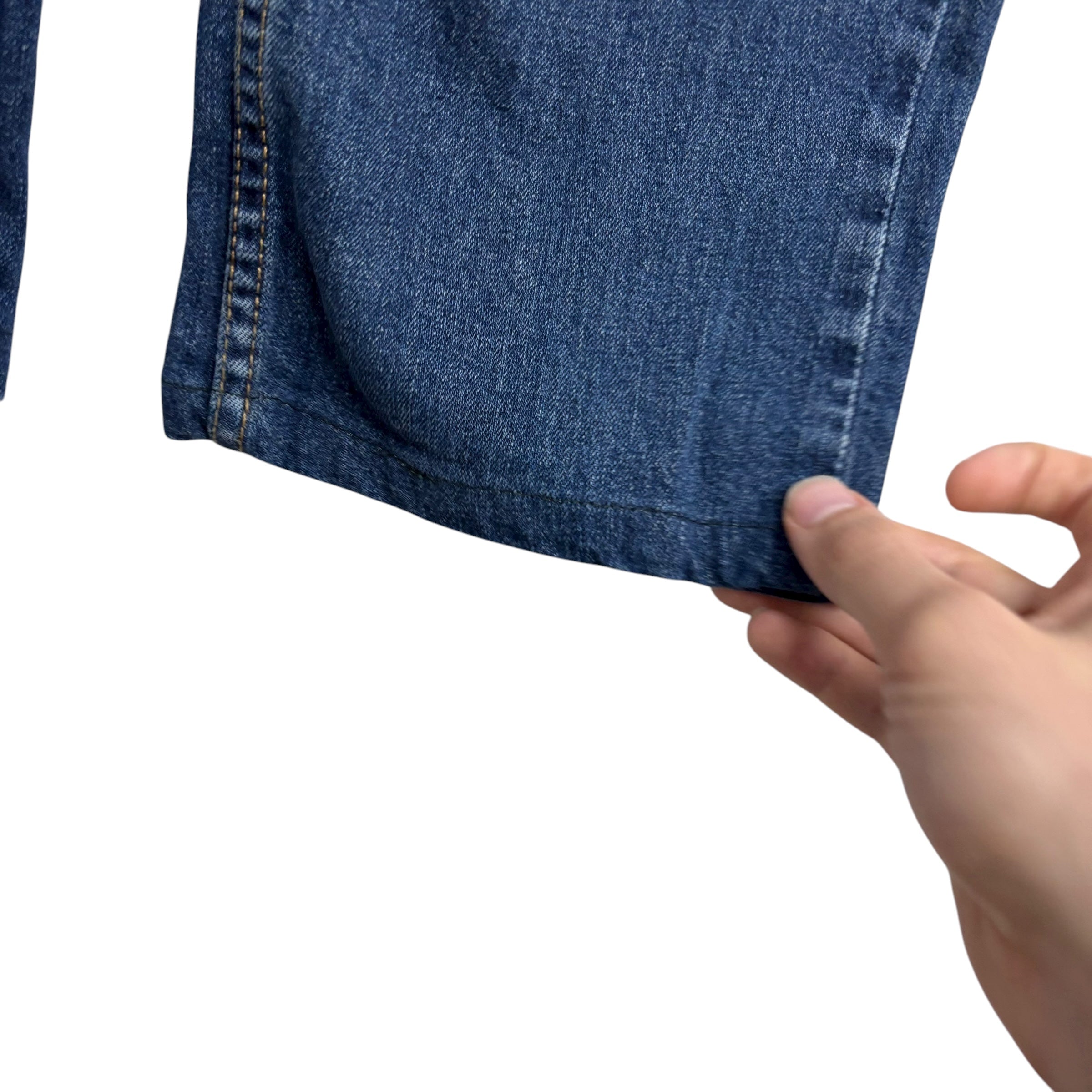 Levis 514 Jeans W30 L25 Mens Mid Blue Regular Straight Fit Stretch Denim