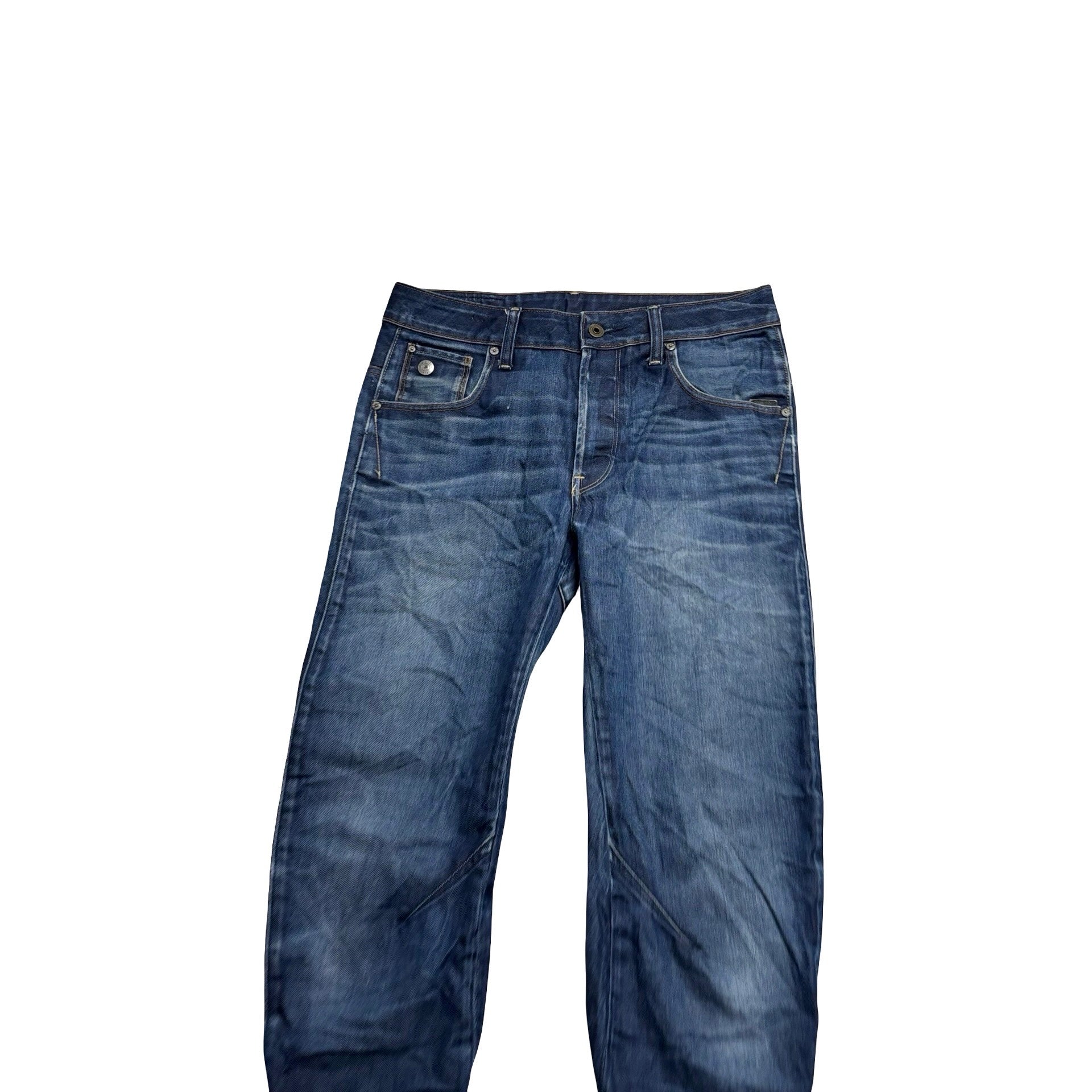 G Star Arc 3D Slim Fit Jeans W29 L34 Mens Dark Blue Denim