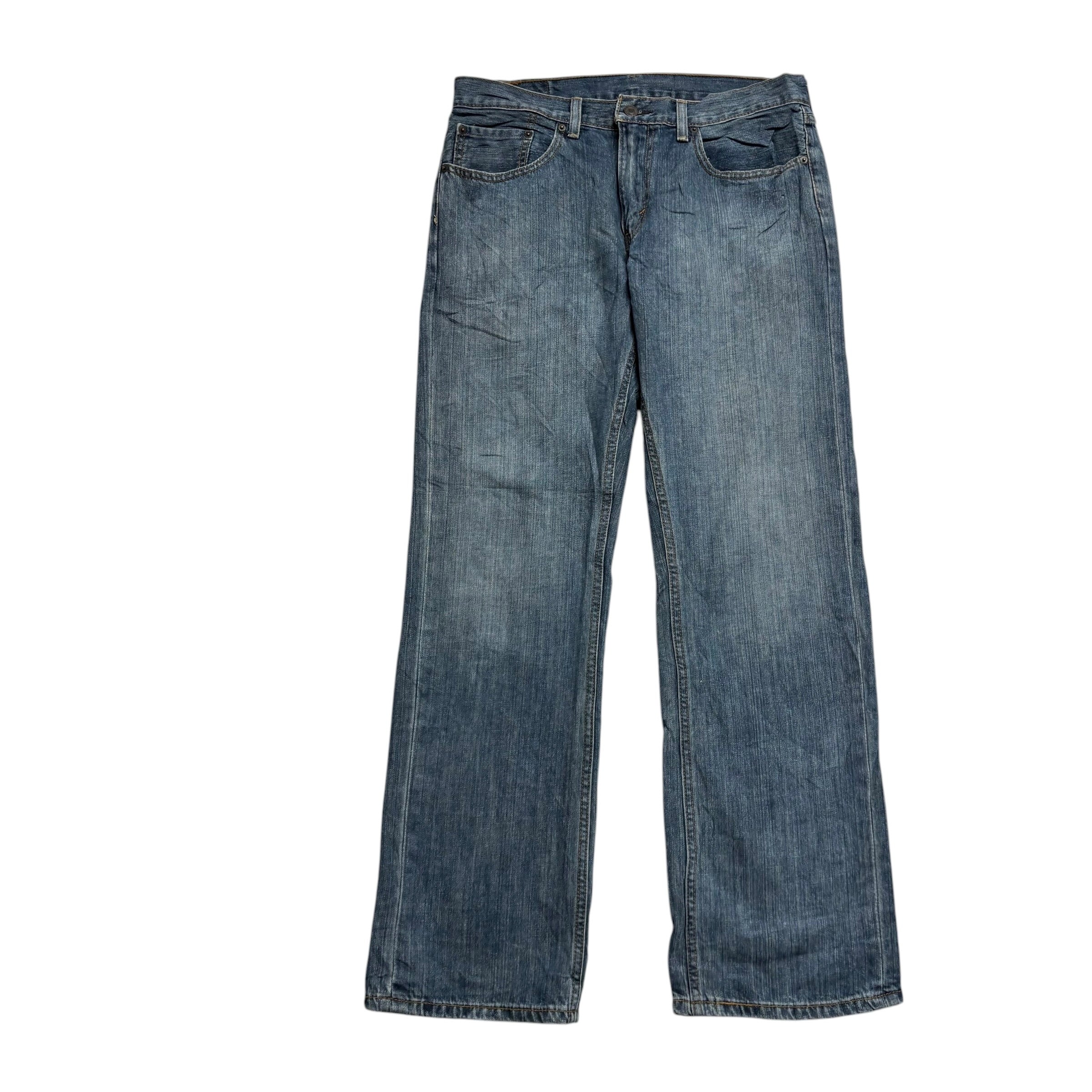 Levis 559 Jeans W32 L32 Mens Dark Blue Baggy Relaxed Straight Fit Denim