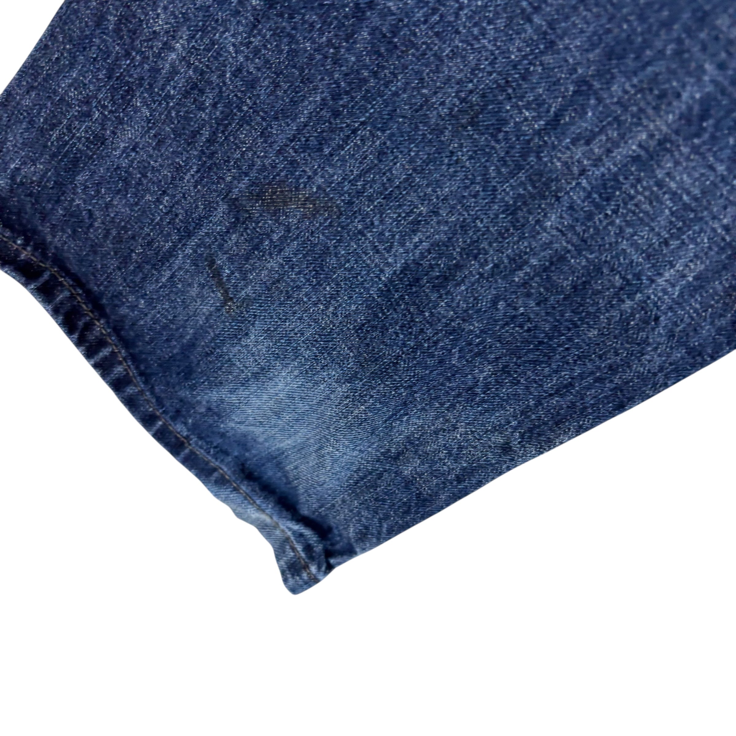 Levis 514 Jeans W32 L31 Mens Dark Blue Regular Straight Fit Denim