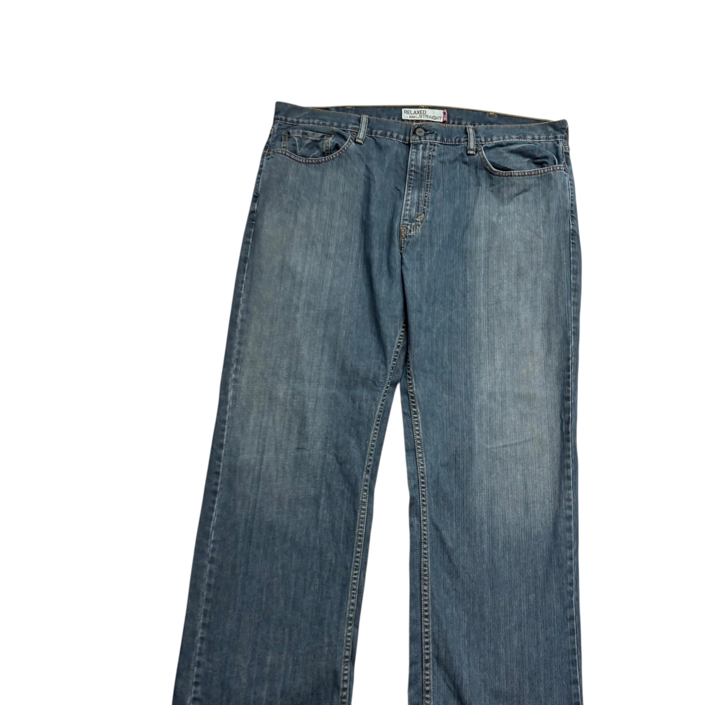 Levis 559 Jeans W40 L32 Mens Dark Blue Baggy Relaxed Straight Fit Vintage Denim