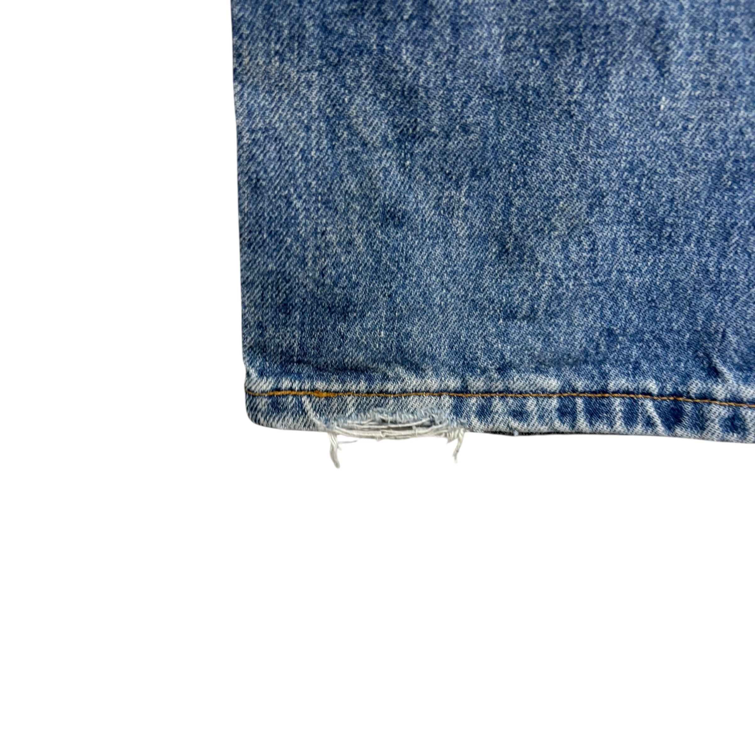 Levis 512 Jeans W38 L30 Mens Mid Blue Slim Tapered Fit Vintage Denim (F)