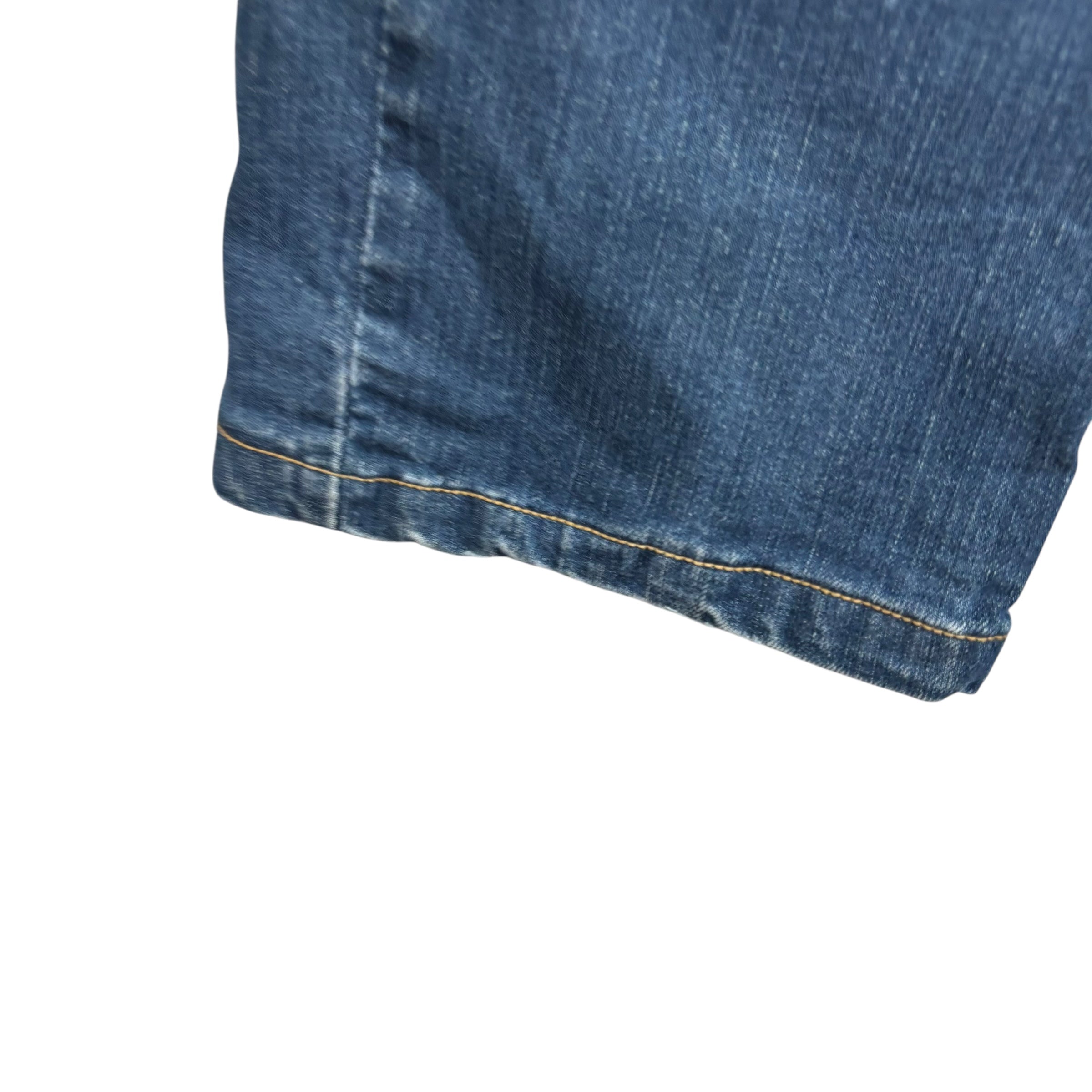 Levis 513 Jeans W32 L28 Mens Dark Blue Slim Straight Fit Stretch Denim