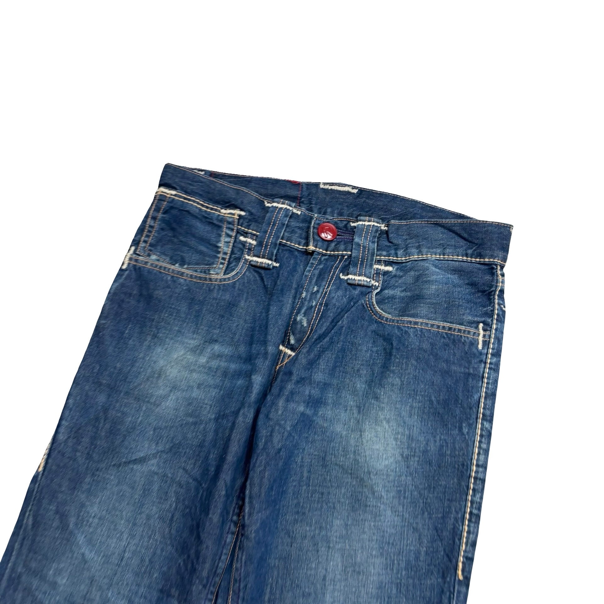 Levis Red Label Limited Edition Jeans W32 L34 Mens Blue Tapered Fit Vintage
