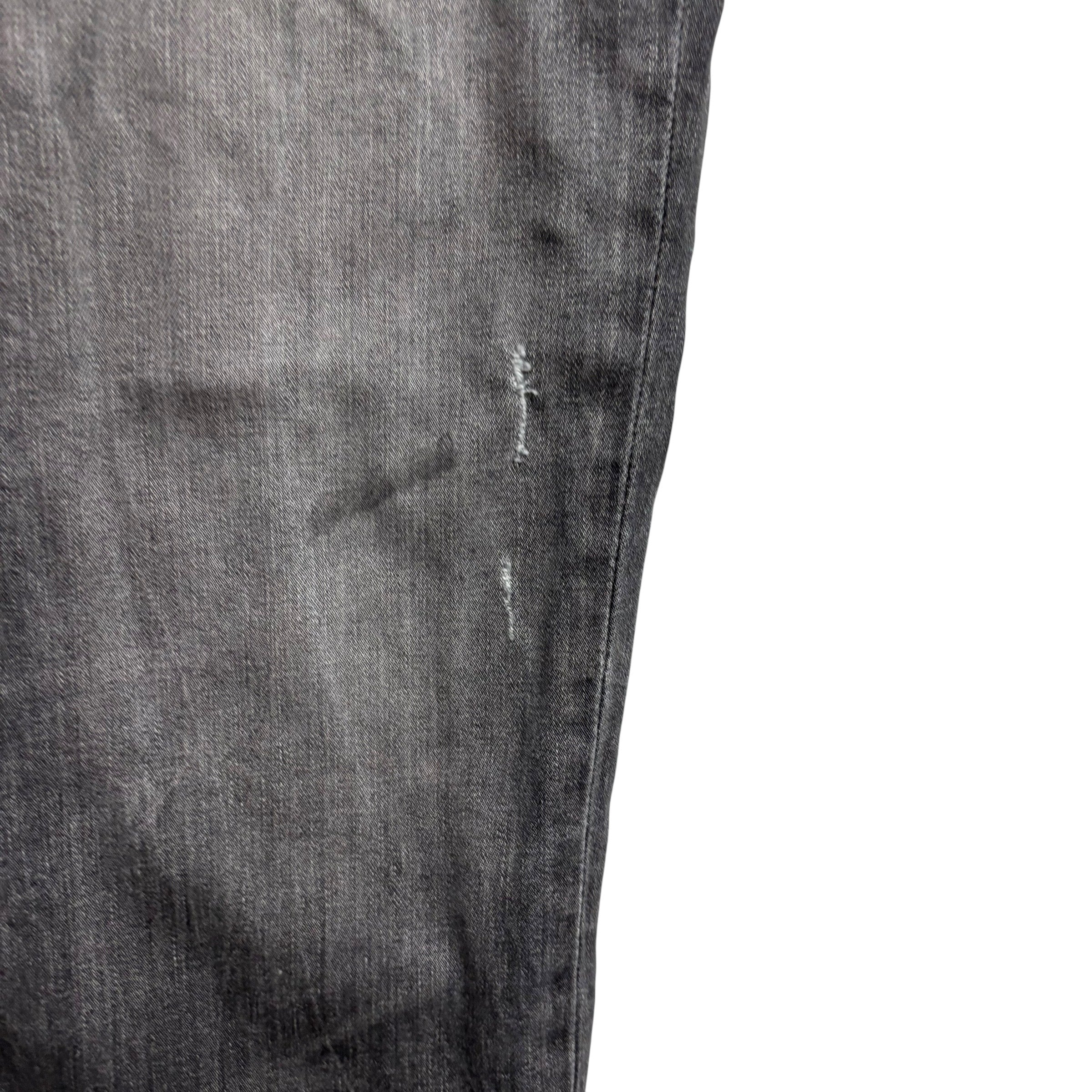 Levis 541 Jeans W34 L32 Mens Grey Athletic Tapered Fit Stretch Denim (F)