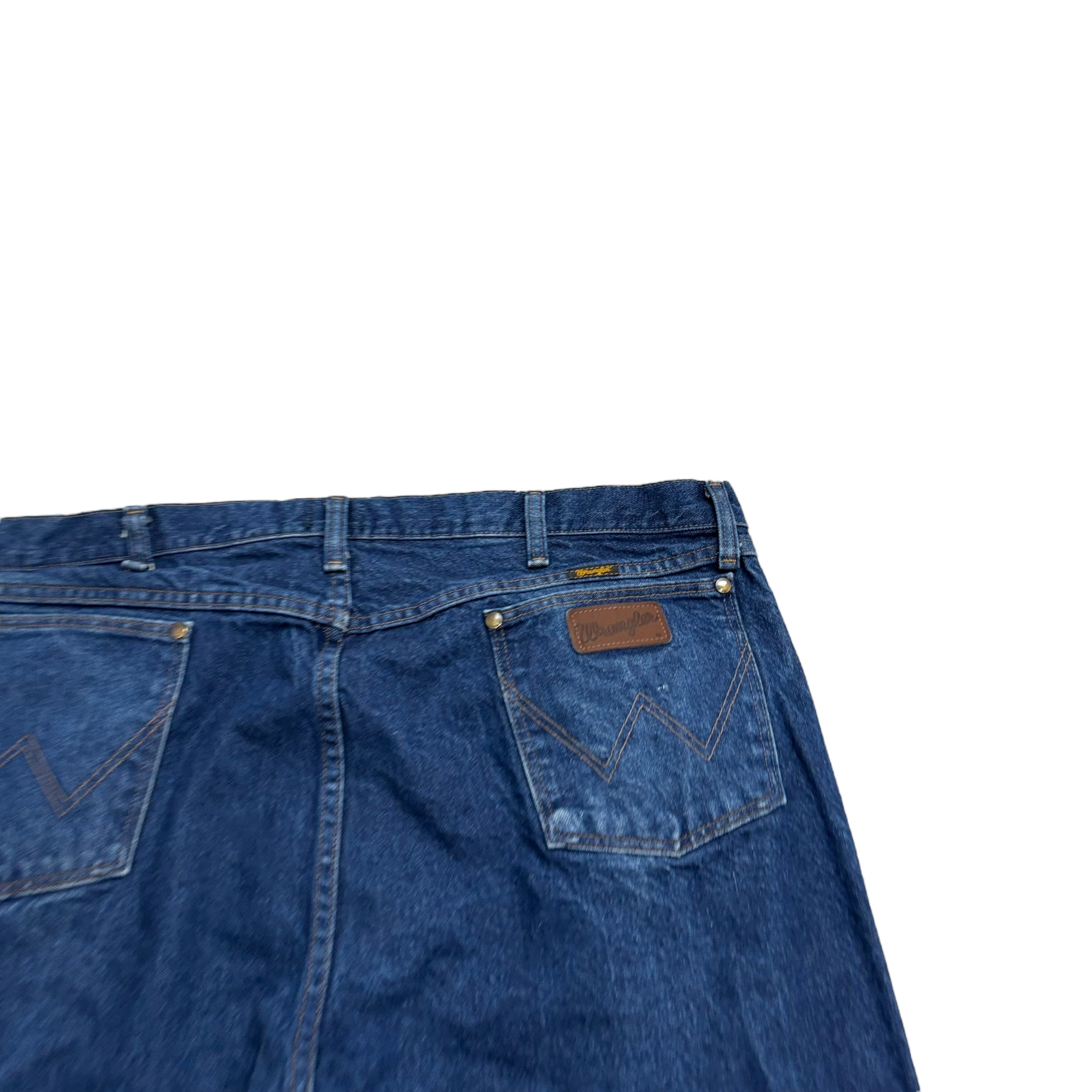Wrangler Jeans Cowboy Cut W42 L30 Mens Dark Blue 47MWZ Original Fit Denim