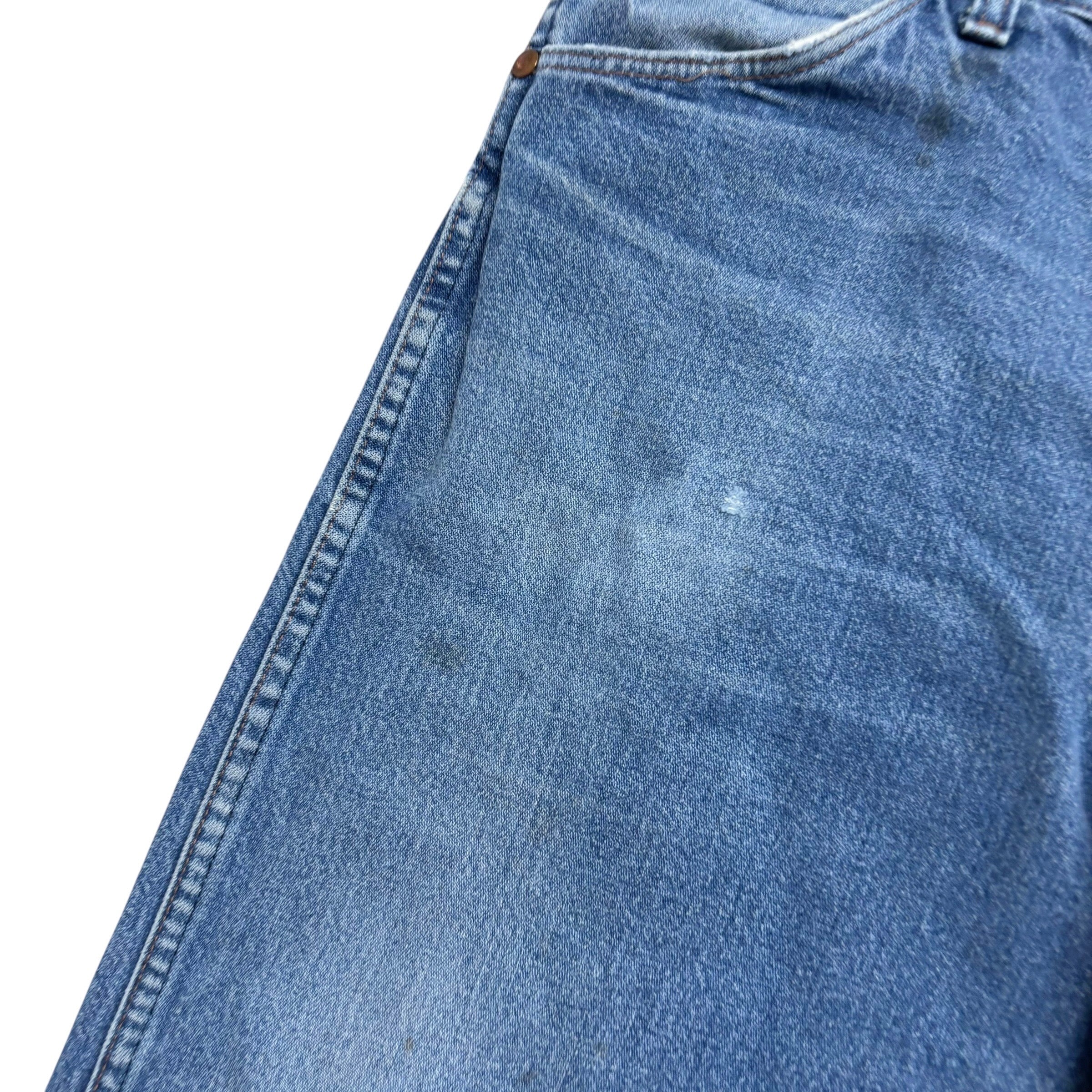 Wrangler Jeans Cowboy Cut W33 L30 Mens Mid Blue 13MWZ Vintage USA Made