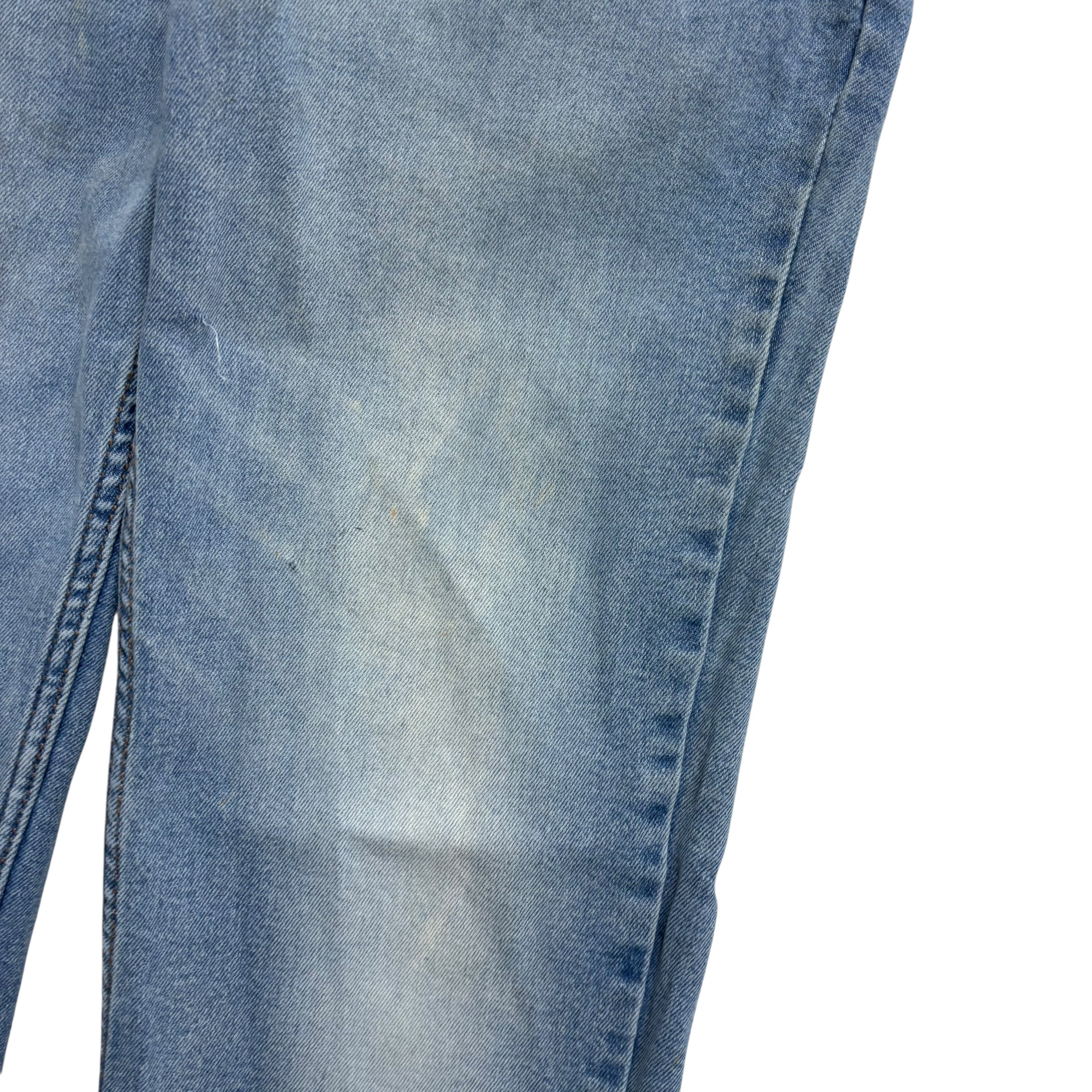 Levis Signature Jeans W32 L32 Mens Light Blue Slim Fit Stretch Denim (F)