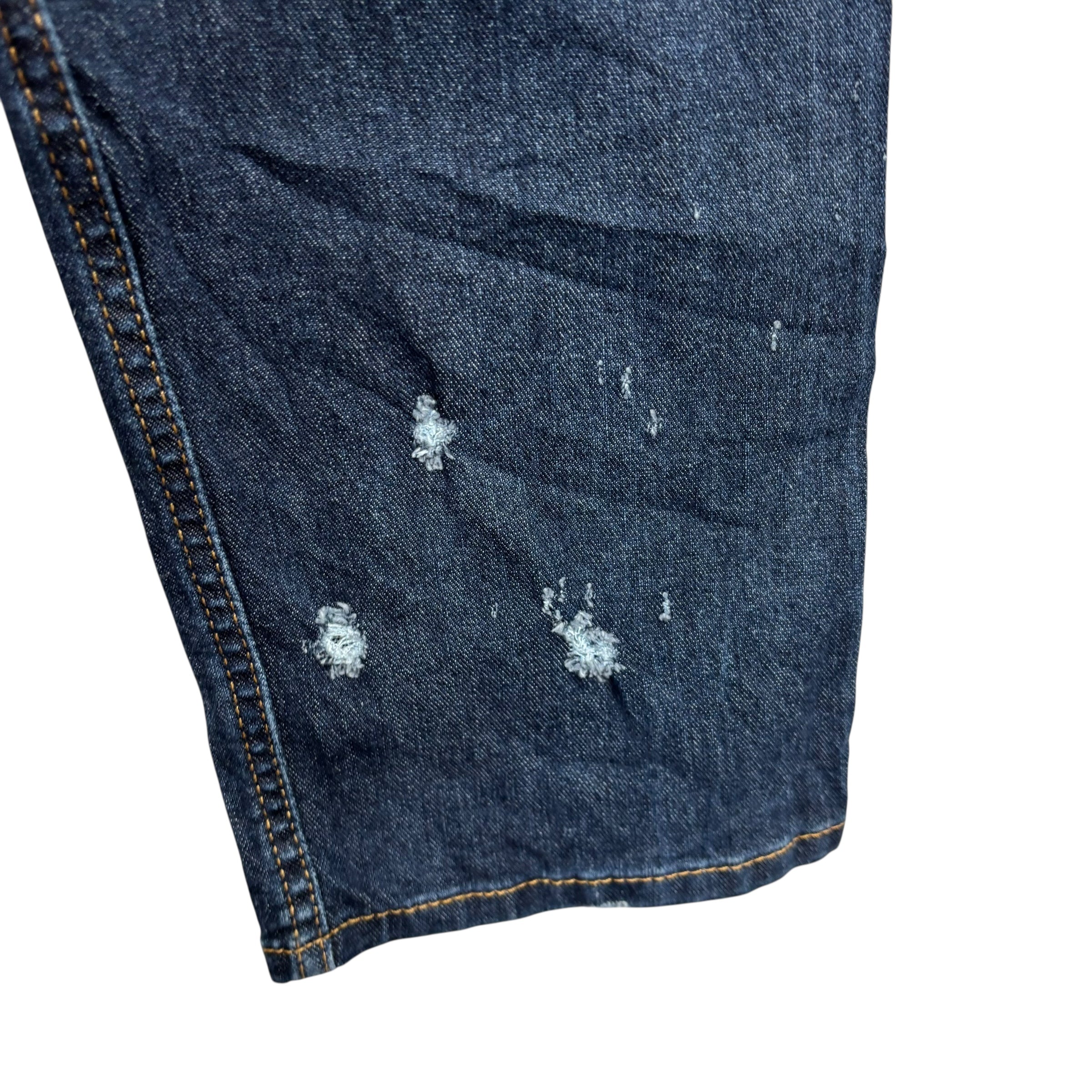 Levis 511 Jeans W34 L32 Mens Dark Blue Slim Fit Stretch Denim (F)