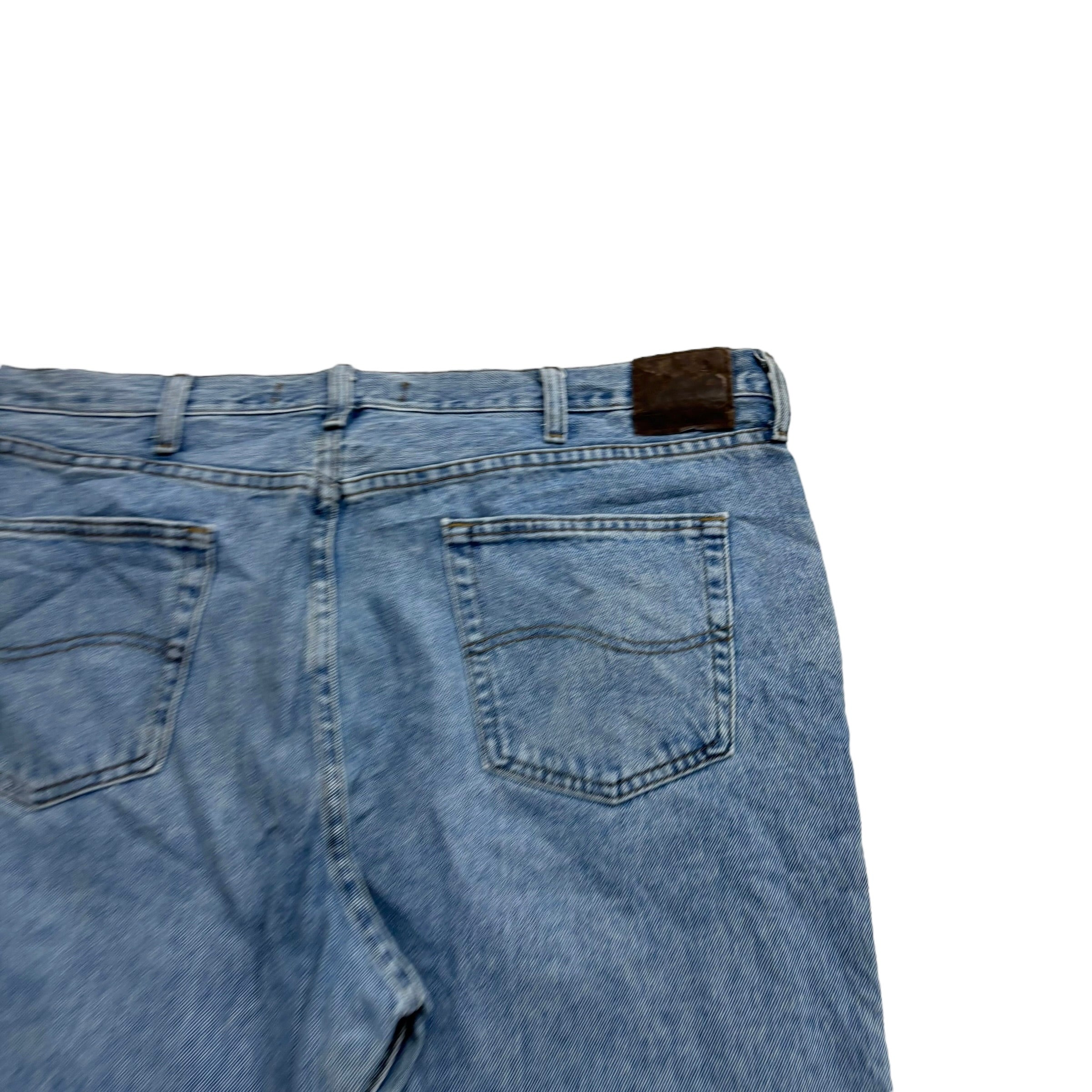Lee Jeans W42 L30 Mens Light Blue Relaxed Straight Fit Vintage Denim