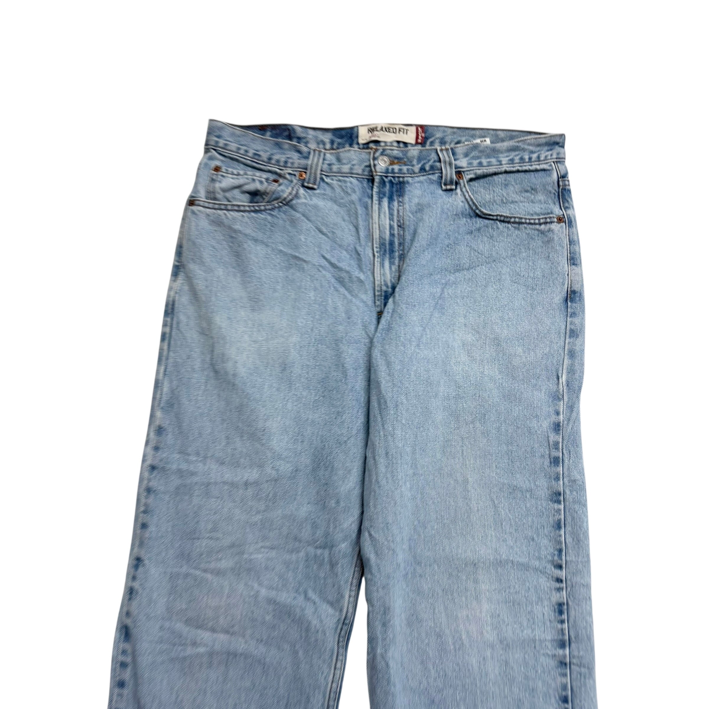 Levis 550 Jeans W36 L34 Mens Light Blue Baggy Relaxed Straight Vintage Denim (E)