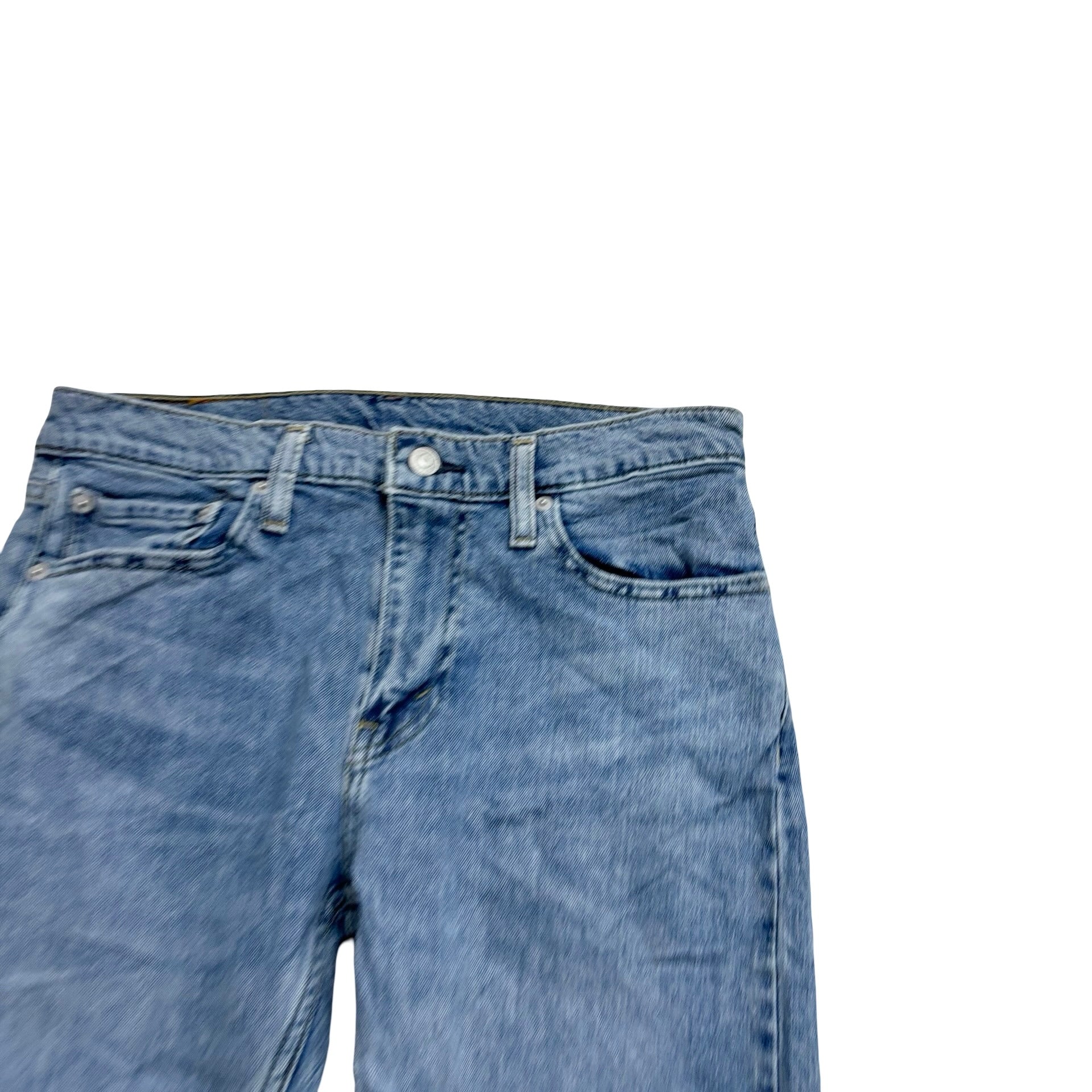 Levis 502 Jeans W30 L31 Mens Light Blue Regular Tapered Fit Stretch Denim (E)