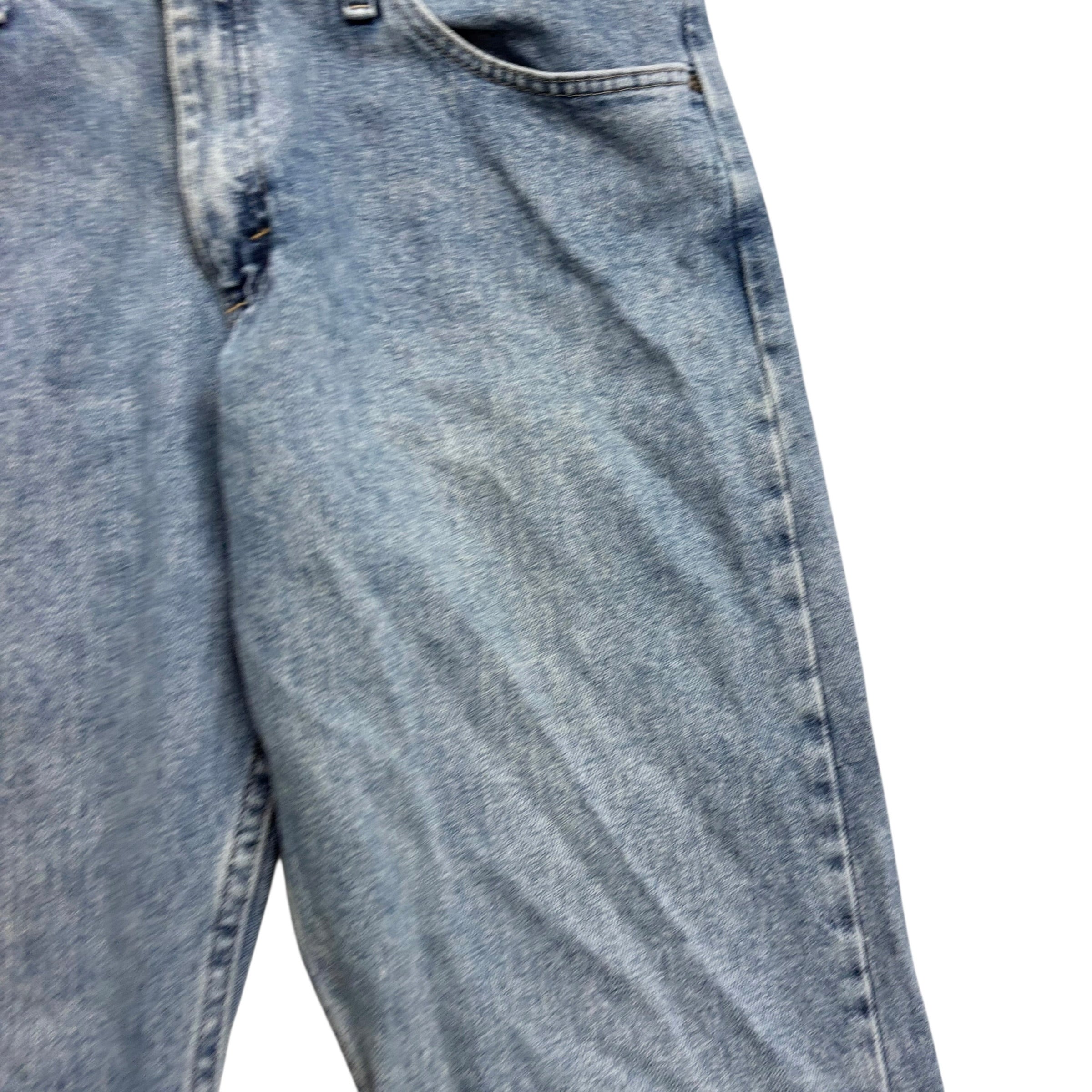 Wrangler Jeans W36 L29 Mens Light Blue Relaxed Straight Fit Denim