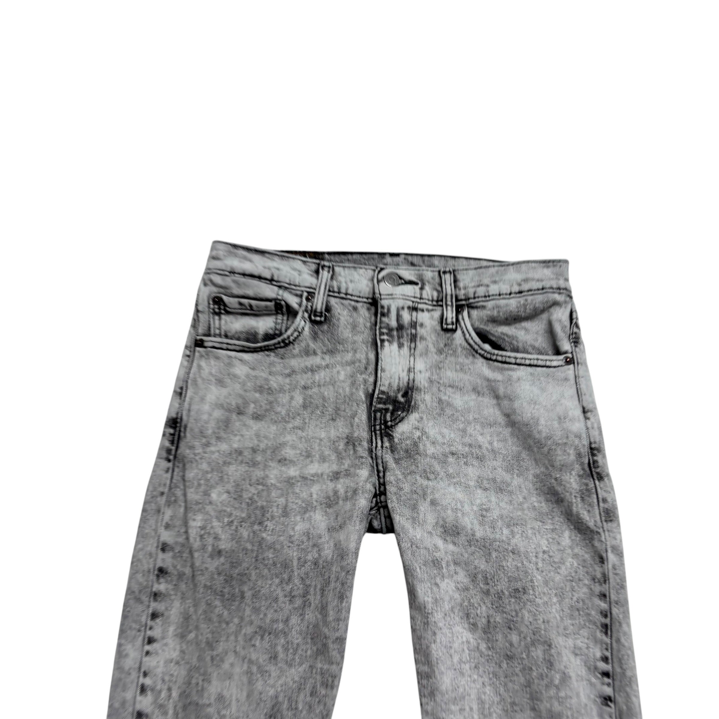 Levis 512 Jeans W30 L30 Mens Grey Slim Tapered Fit Stretch Denim