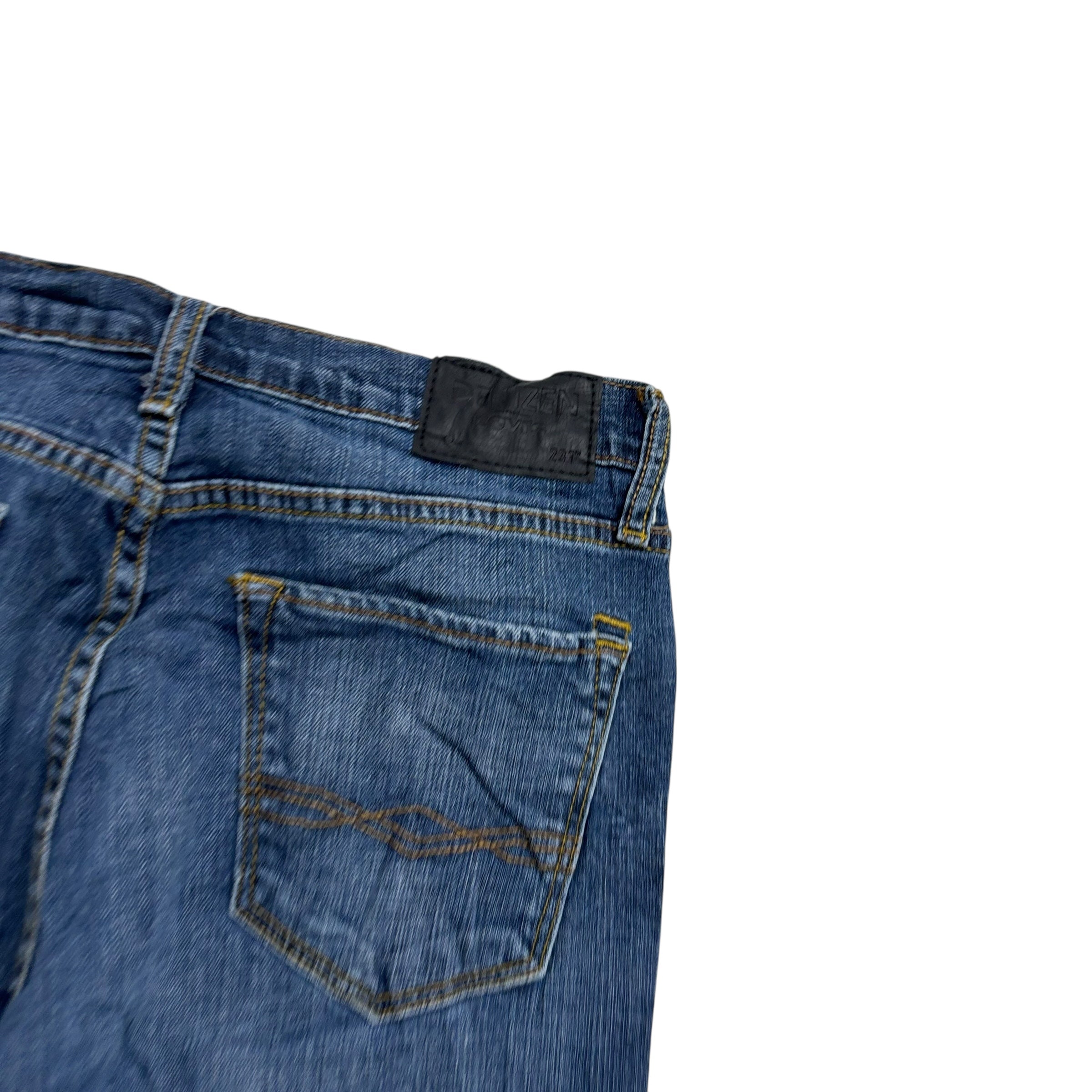 Levis Denizen Jeans W30 L30 Mens Mid Blue Athletic Fit Stretch Denim (E)