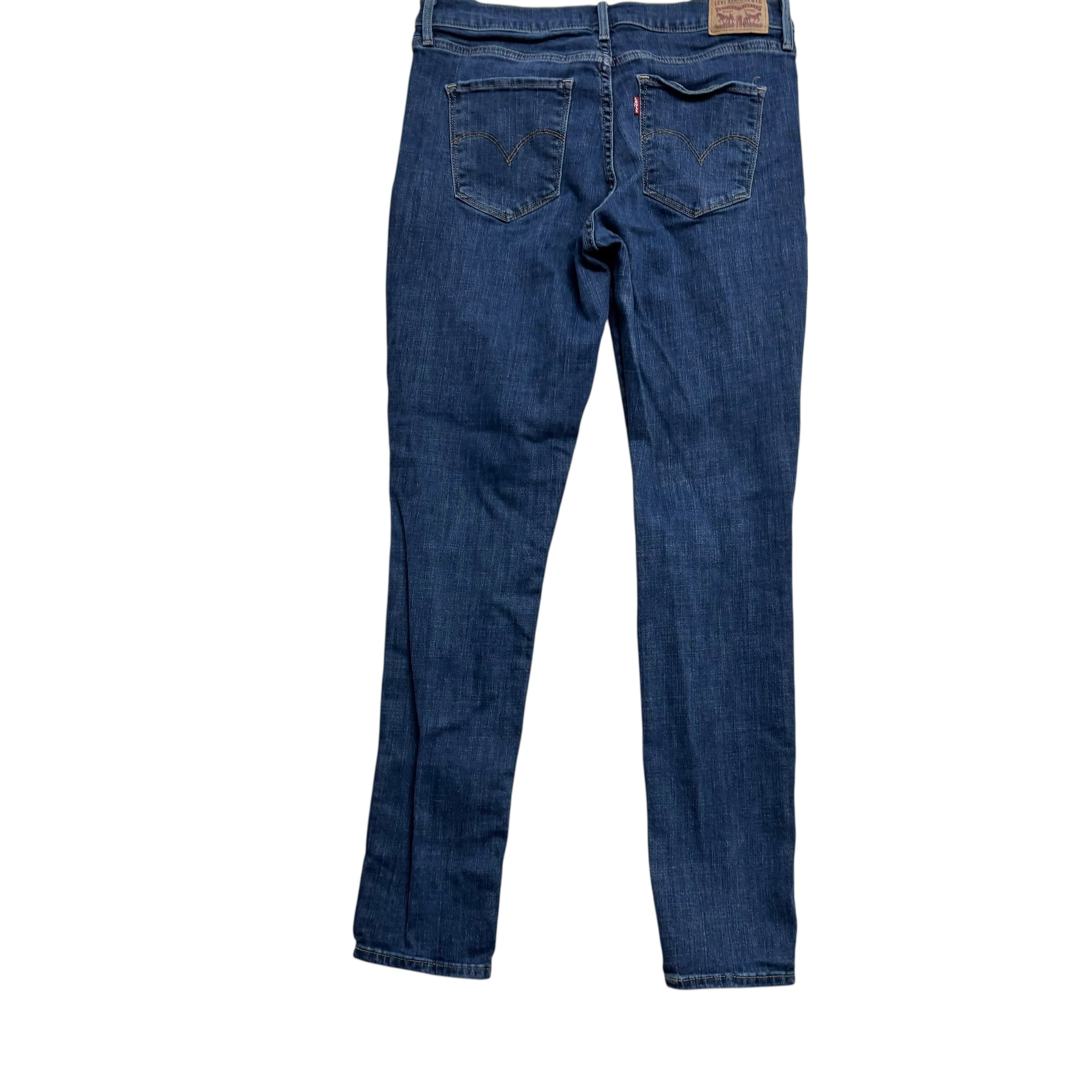 Levis 311 Jeans W31 L32 Womens Dark Blue Shaping Skinny Fit Stretch Denim (E)