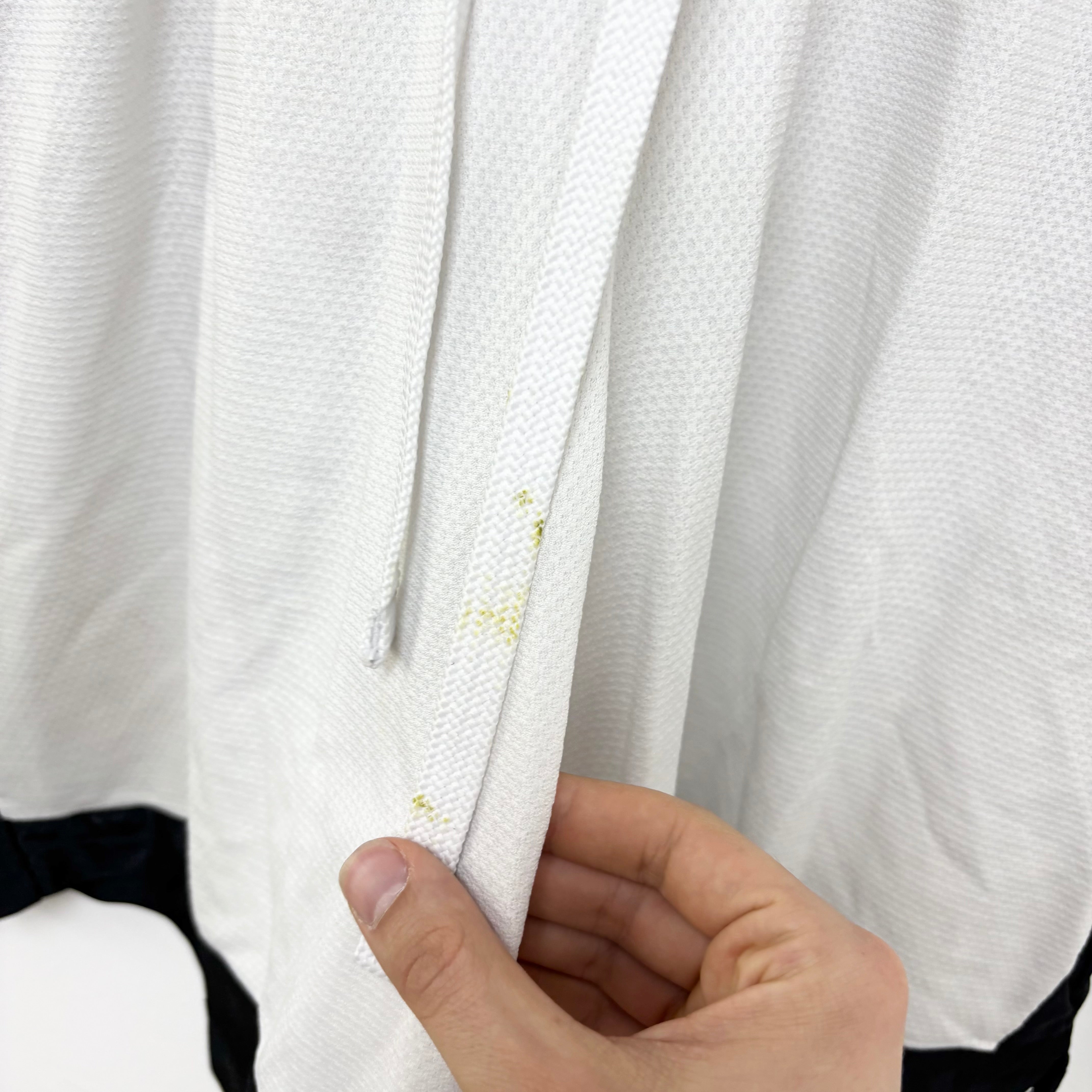 Nike Shorts Mens XL White Dri Fit Running Sports Gym Athletic Pockets